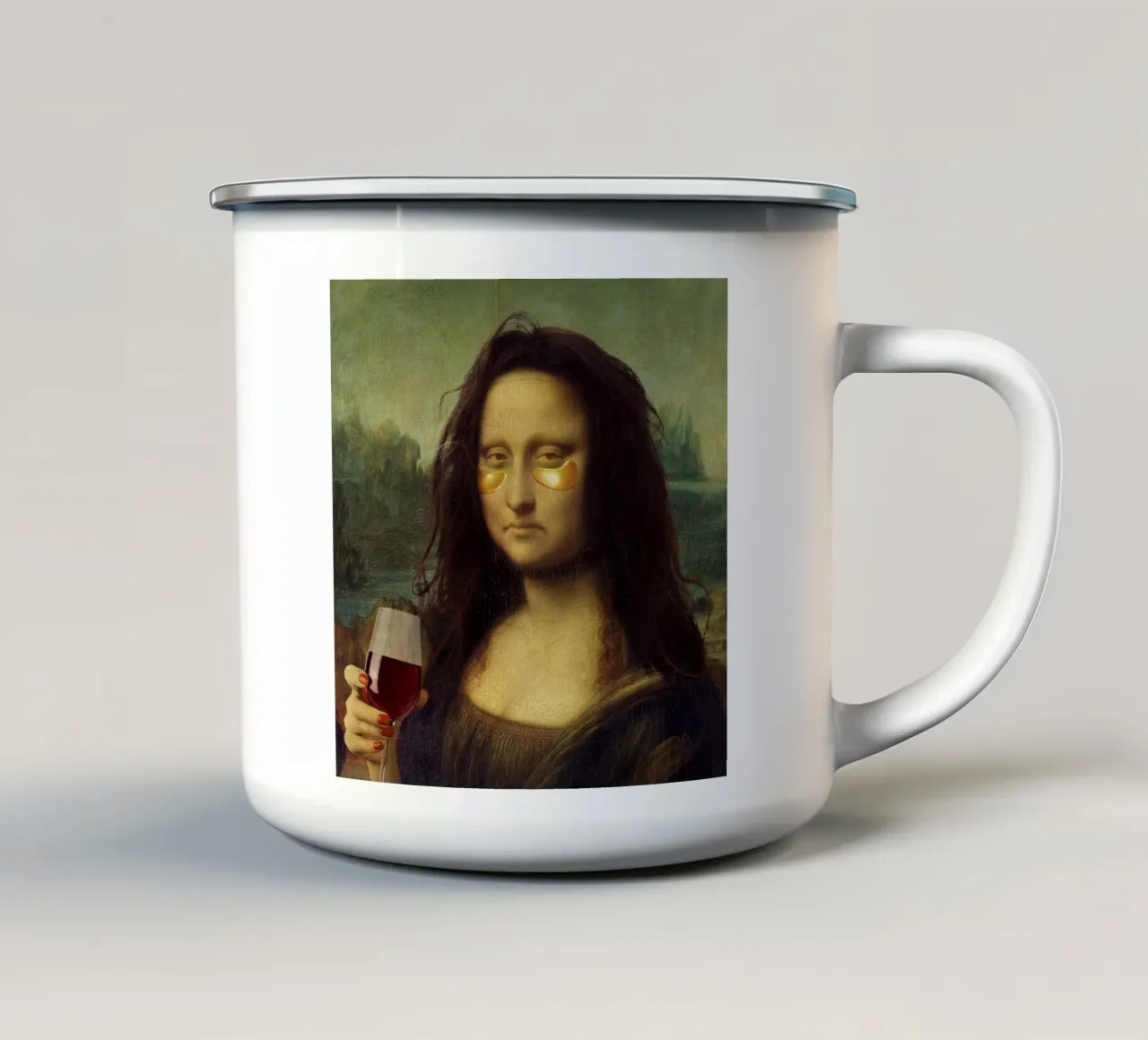 Lunedì Lisa tazza in smalto da 360brain