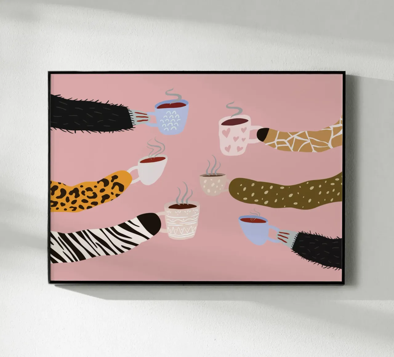 Kaffeekränzchen plexiglass da artographiePapeterie