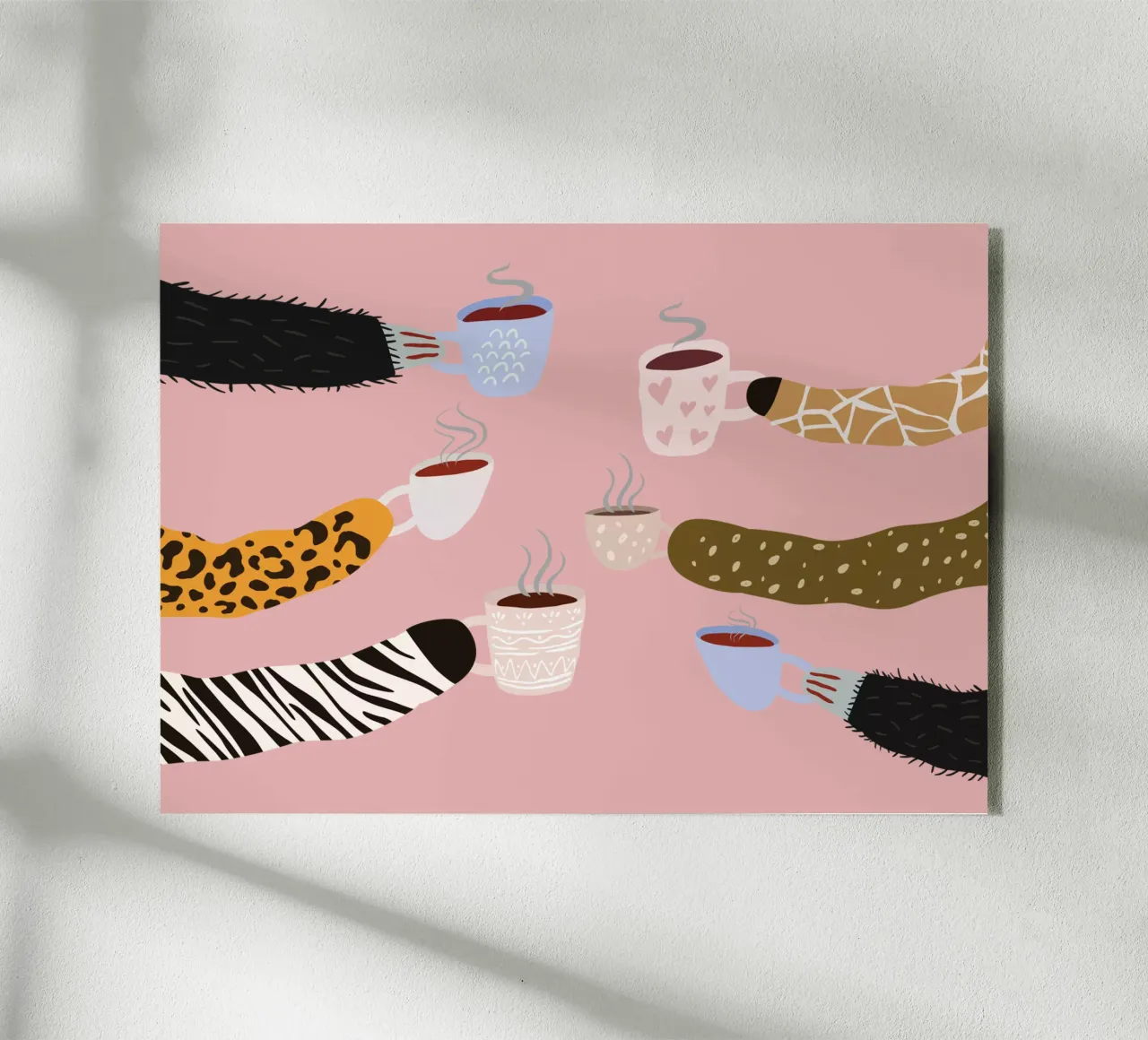 Kaffeekränzchen plexiglass da artographiePapeterie