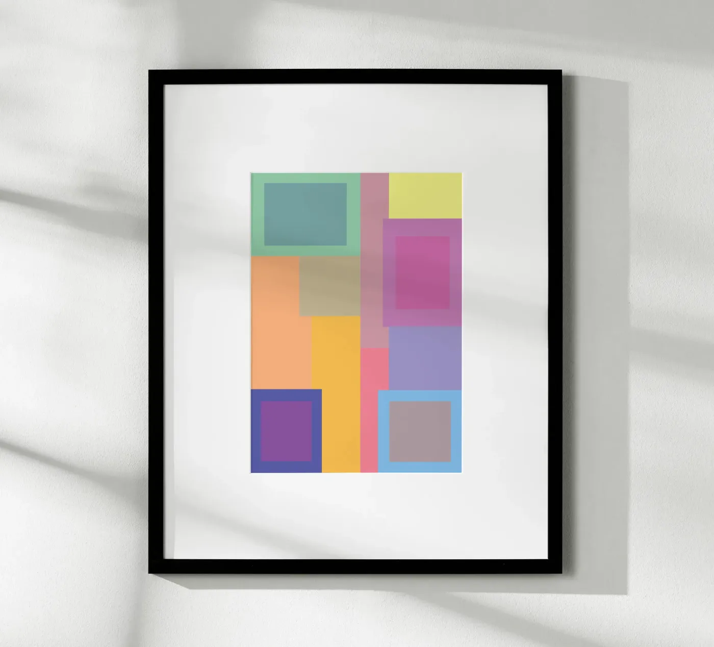 square webbing perspective poster by olivebee