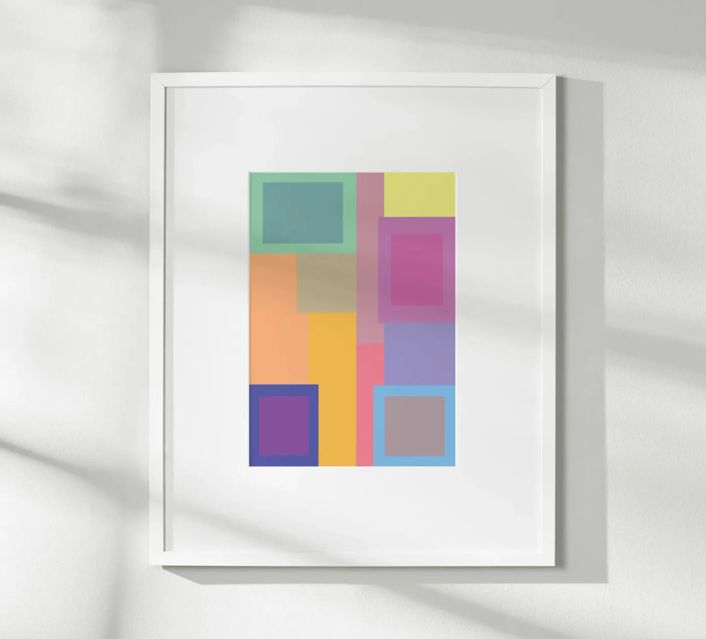 square webbing perspective poster by olivebee