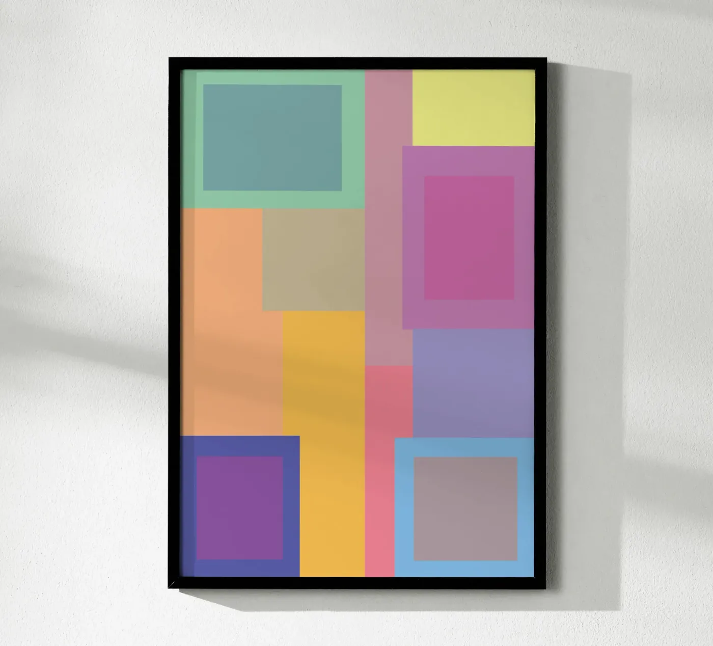 square webbing perspective poster by olivebee