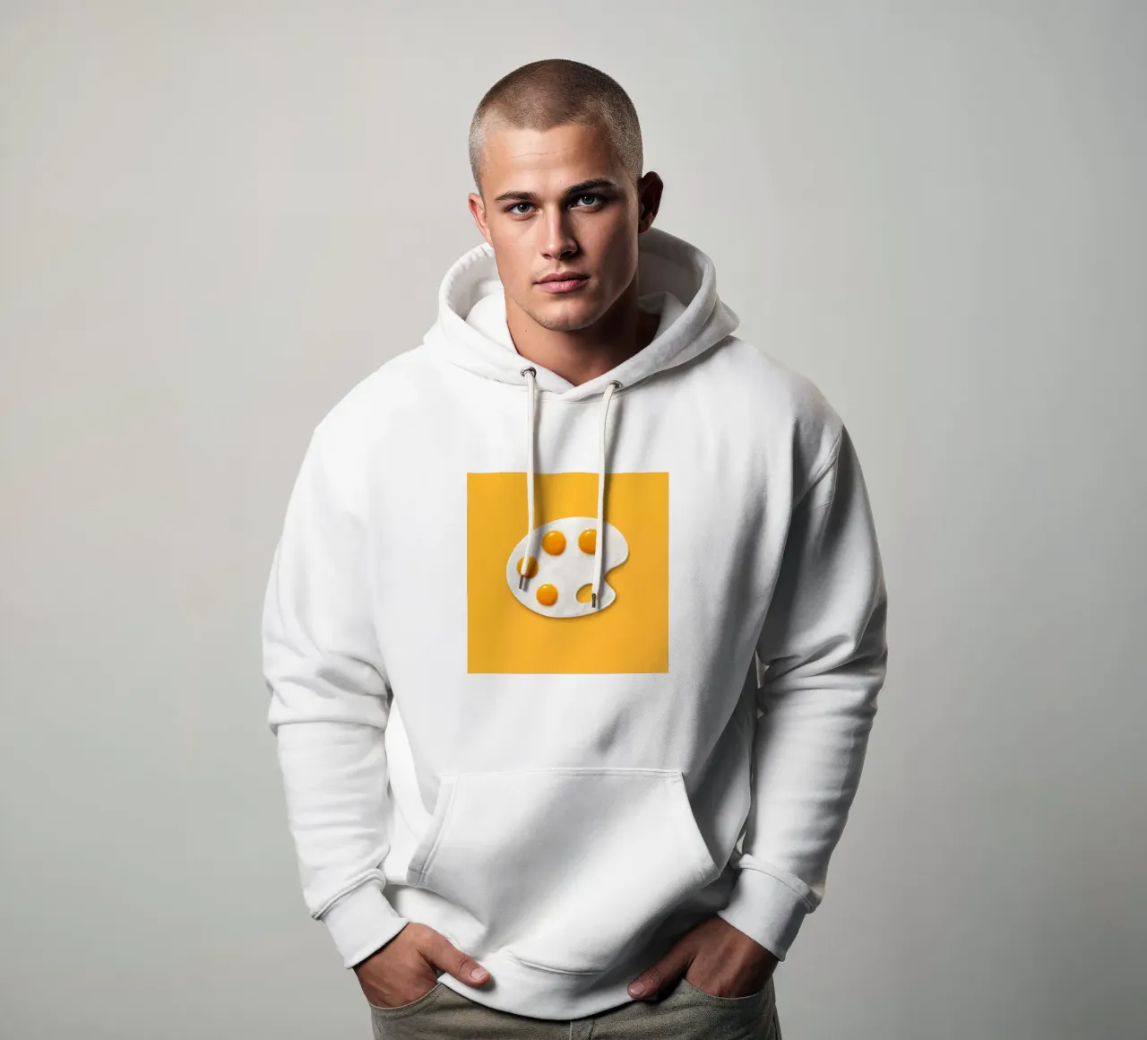 BreakfArt felpa con cappuccio da 360brain