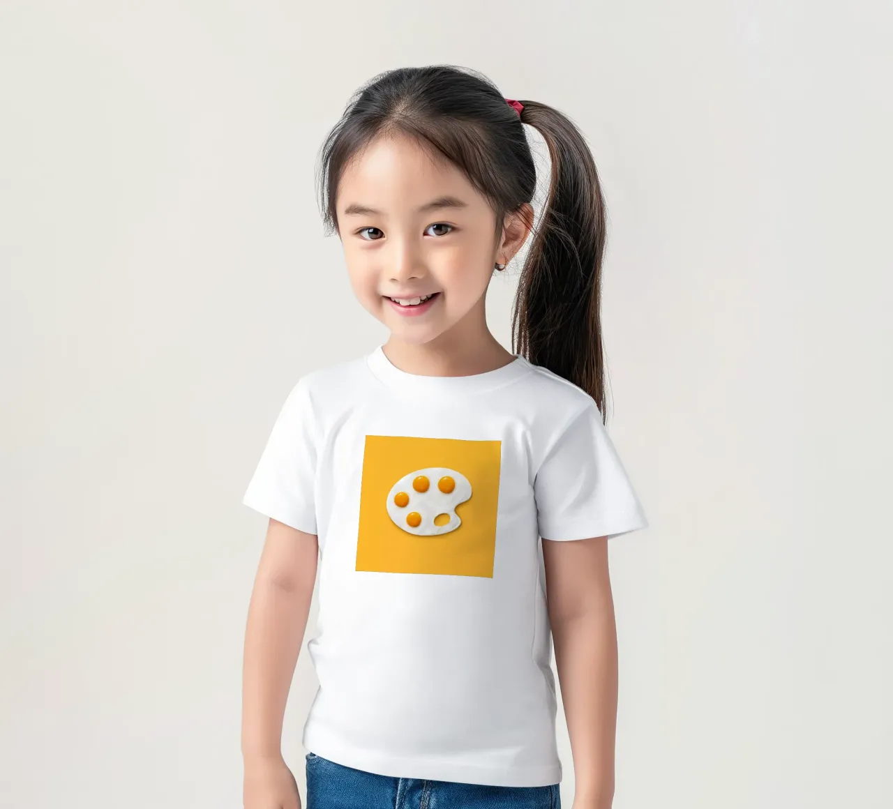 BreakfArt kids t-shirt by 360brain