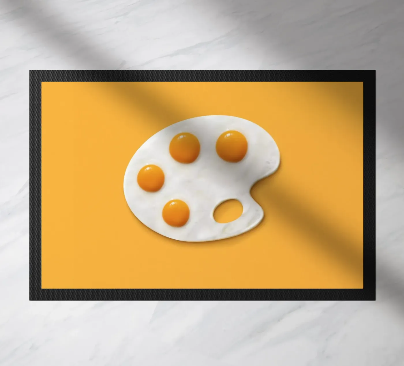 BreakfArt doormat by 360brain