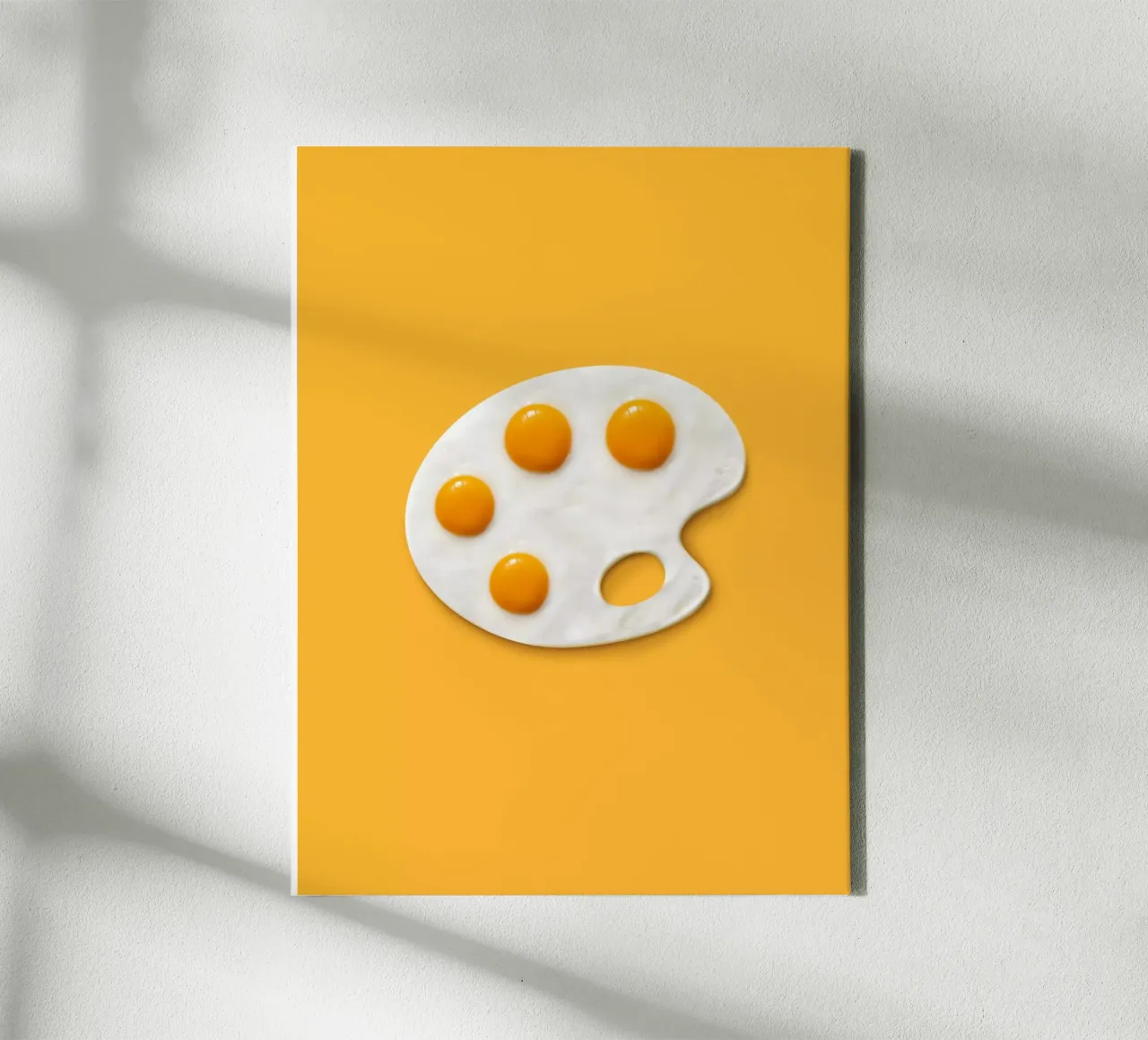 BreakfArt Leinwand mit Schattenfugenrahmen von 360brain