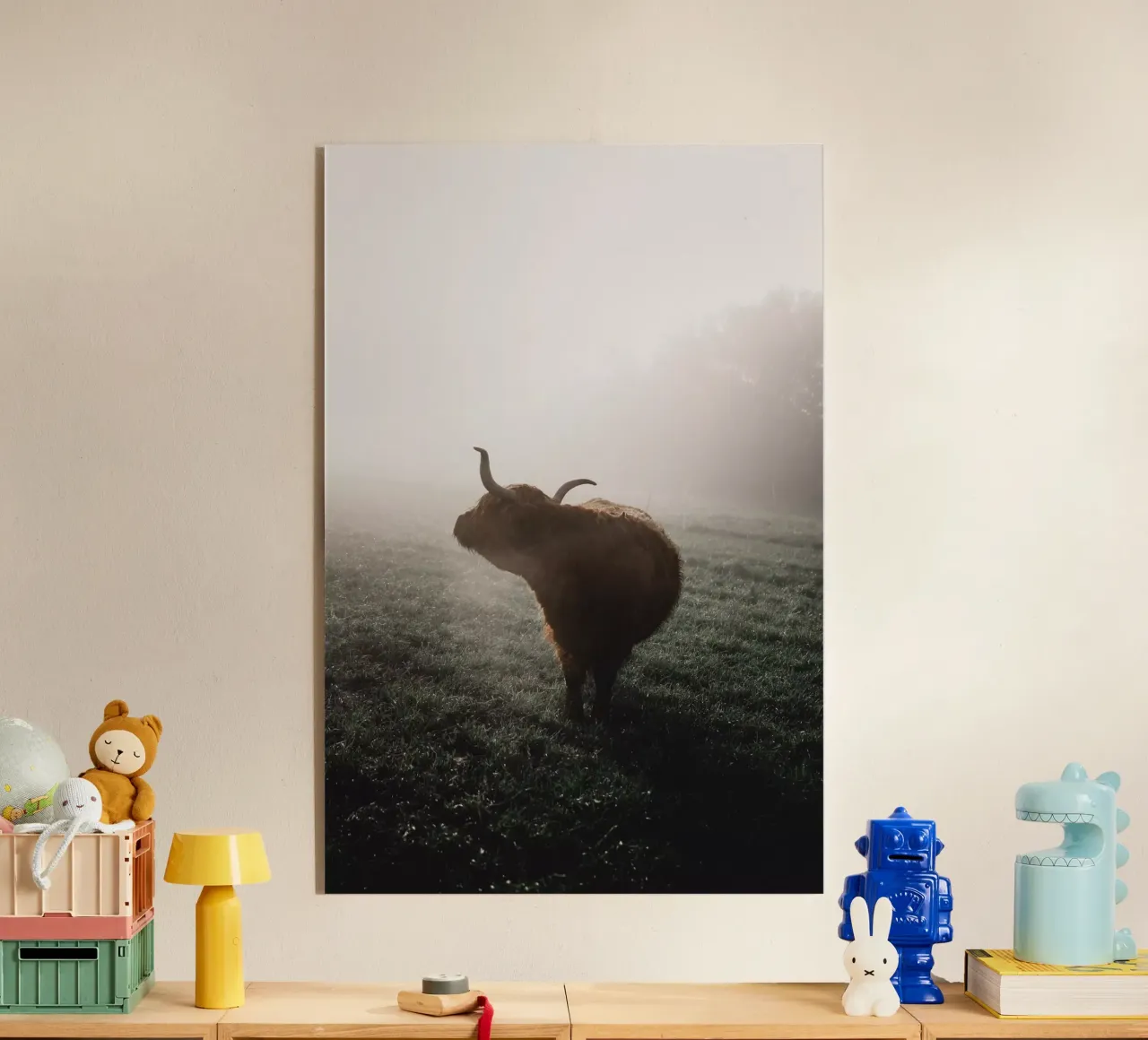Mystisch, Crudelia, bovini delle Highland 🐮 plexiglass da Sibbershusum