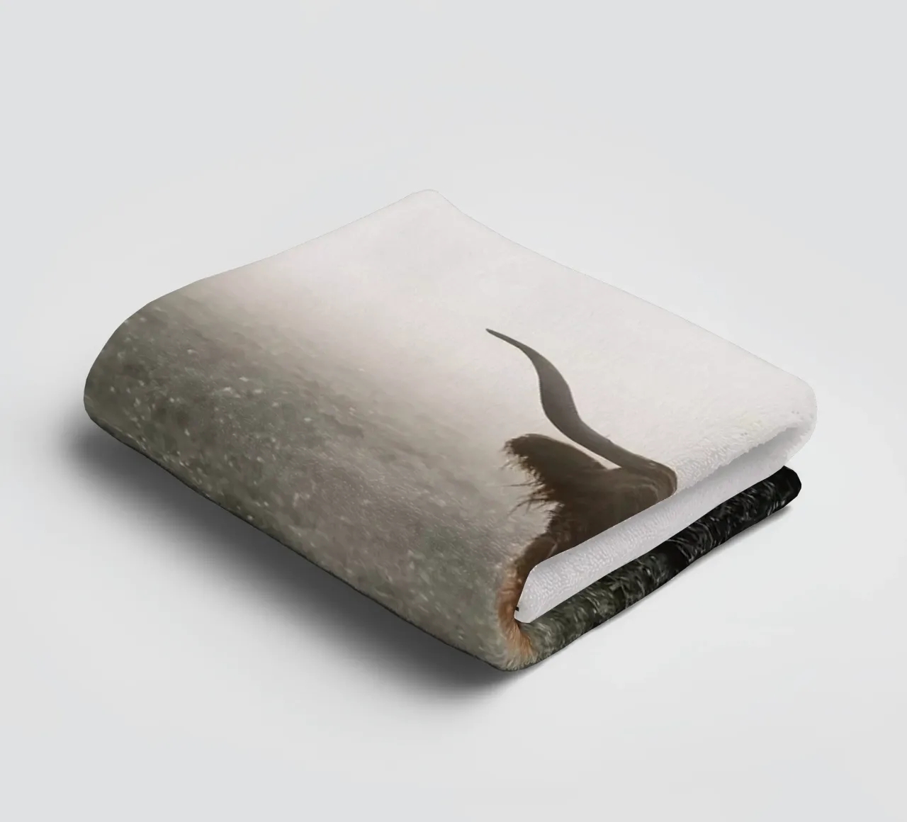 Highland Cow cruella mystisch 🐮 towel by Sibbershusum