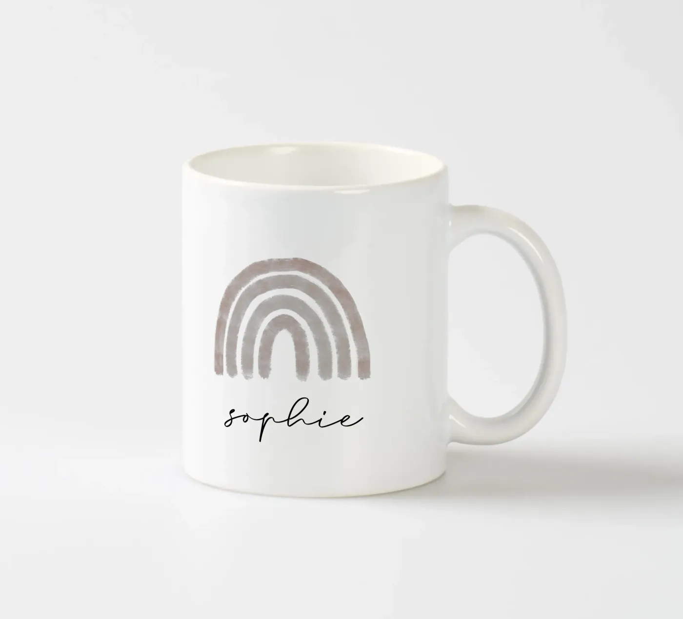 Rainbow ceramic mug by we line studio - design