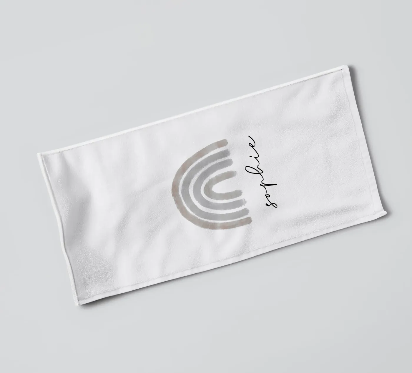 Rainbow badhanddoek van we line studio - design