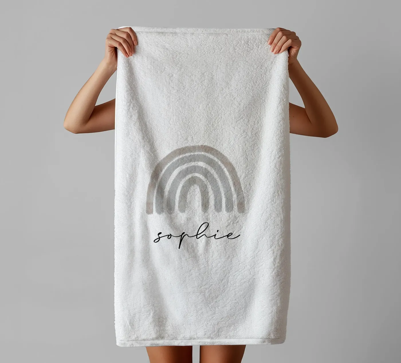Rainbow badhanddoek van we line studio - design