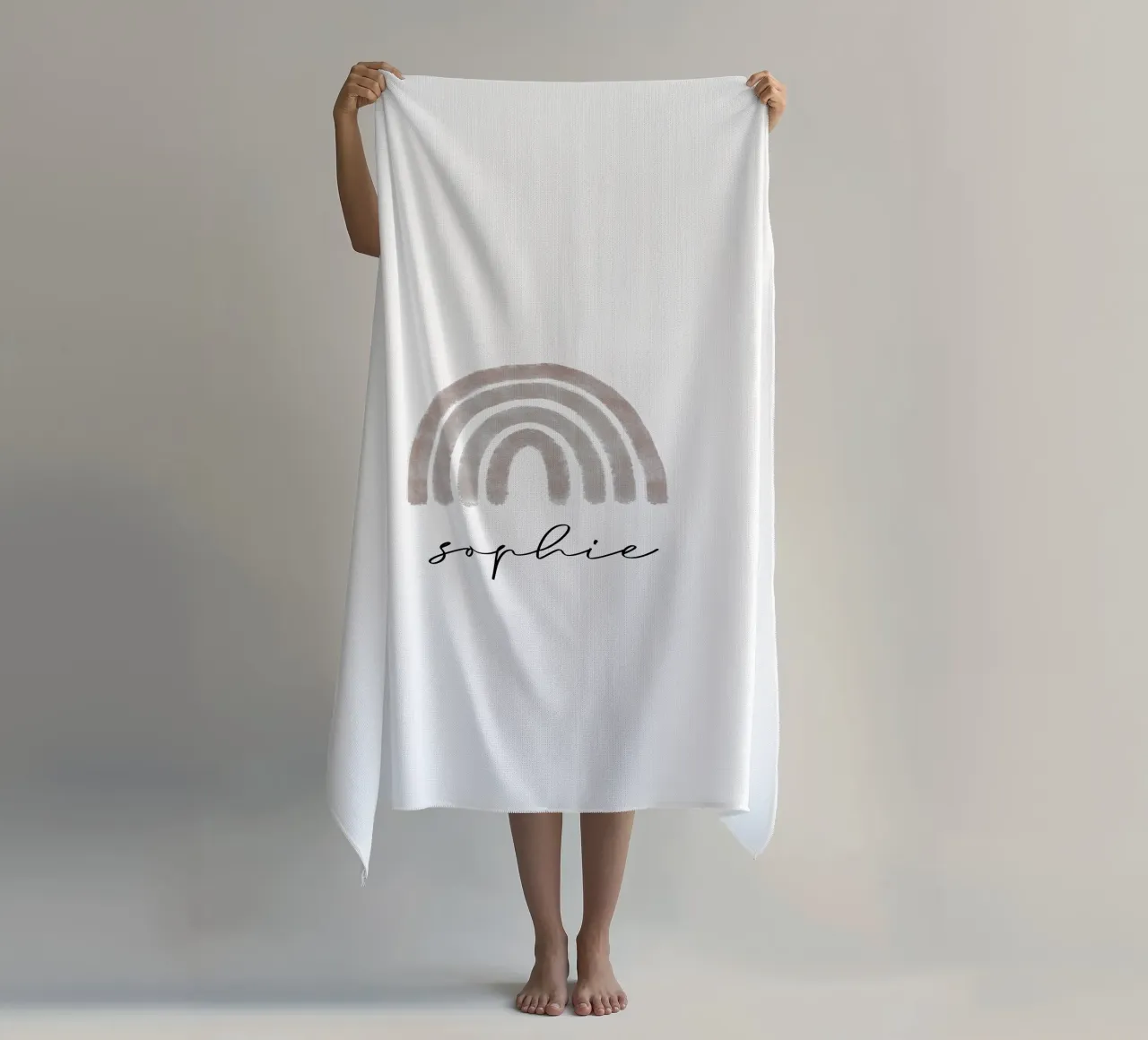 Rainbow telo mare da we line studio - design