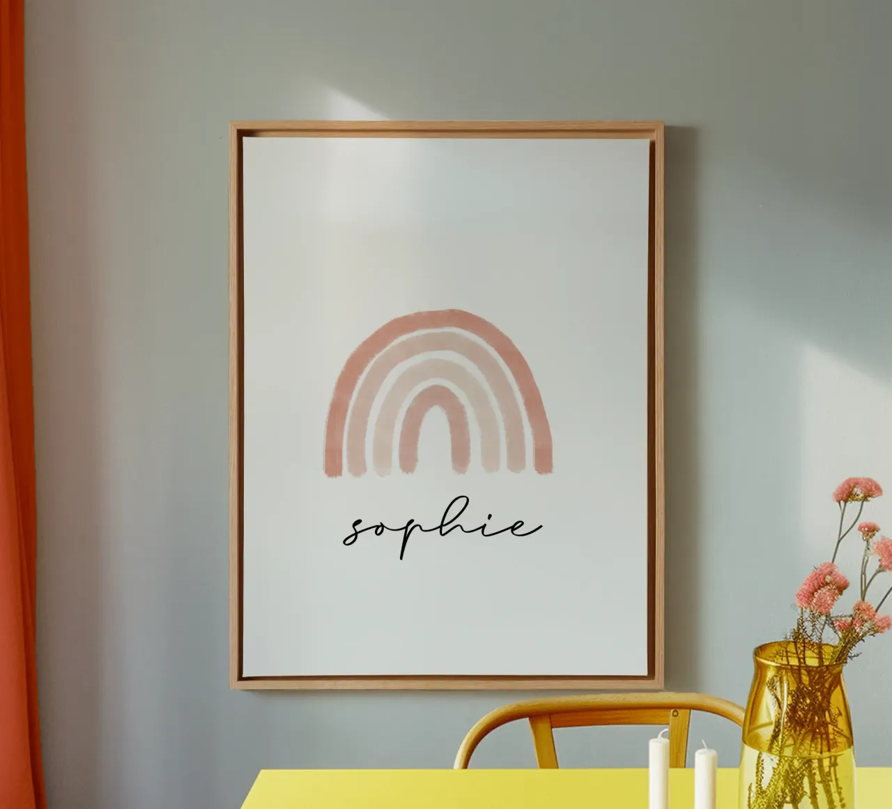 Rainbow tela da we line studio - design