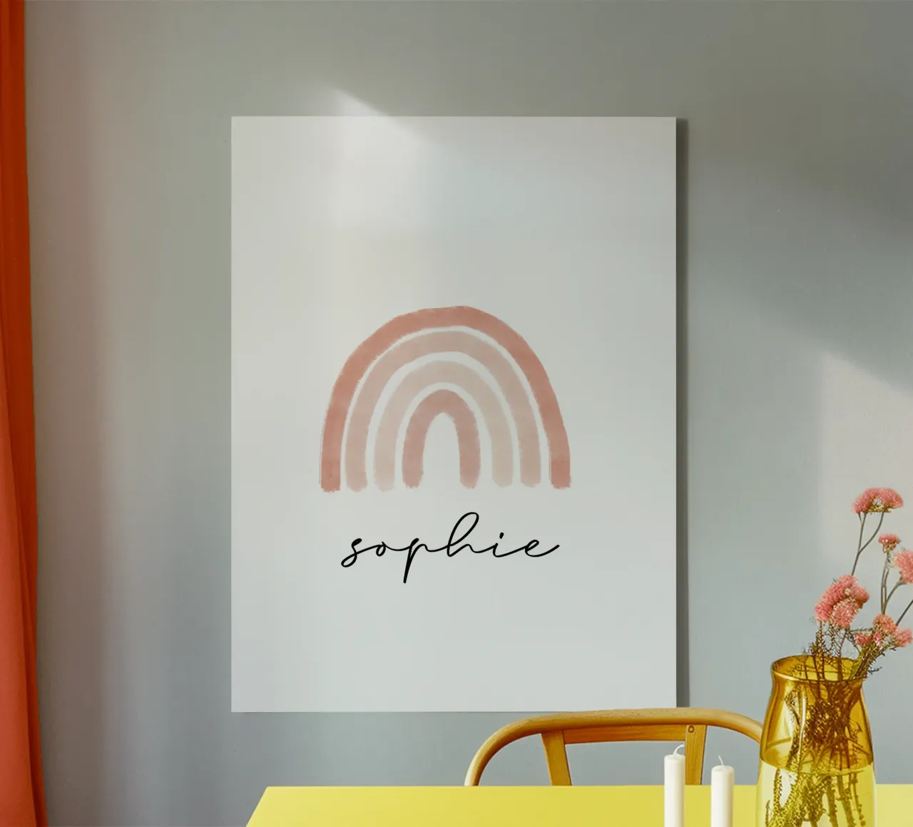 Rainbow tela da we line studio - design