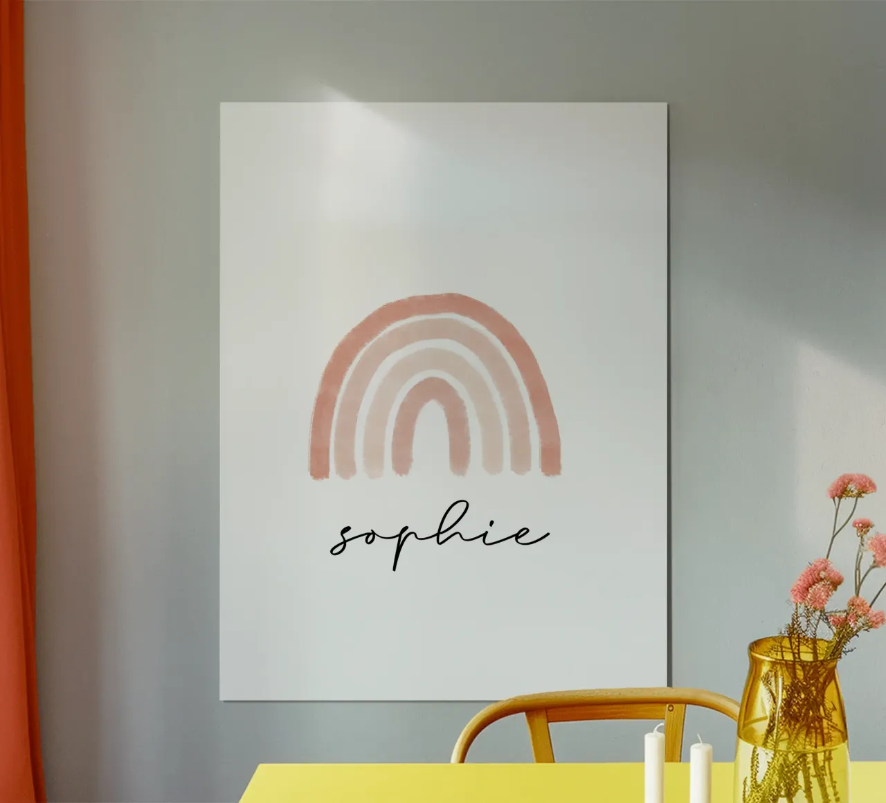 Rainbow poster da we line studio - design