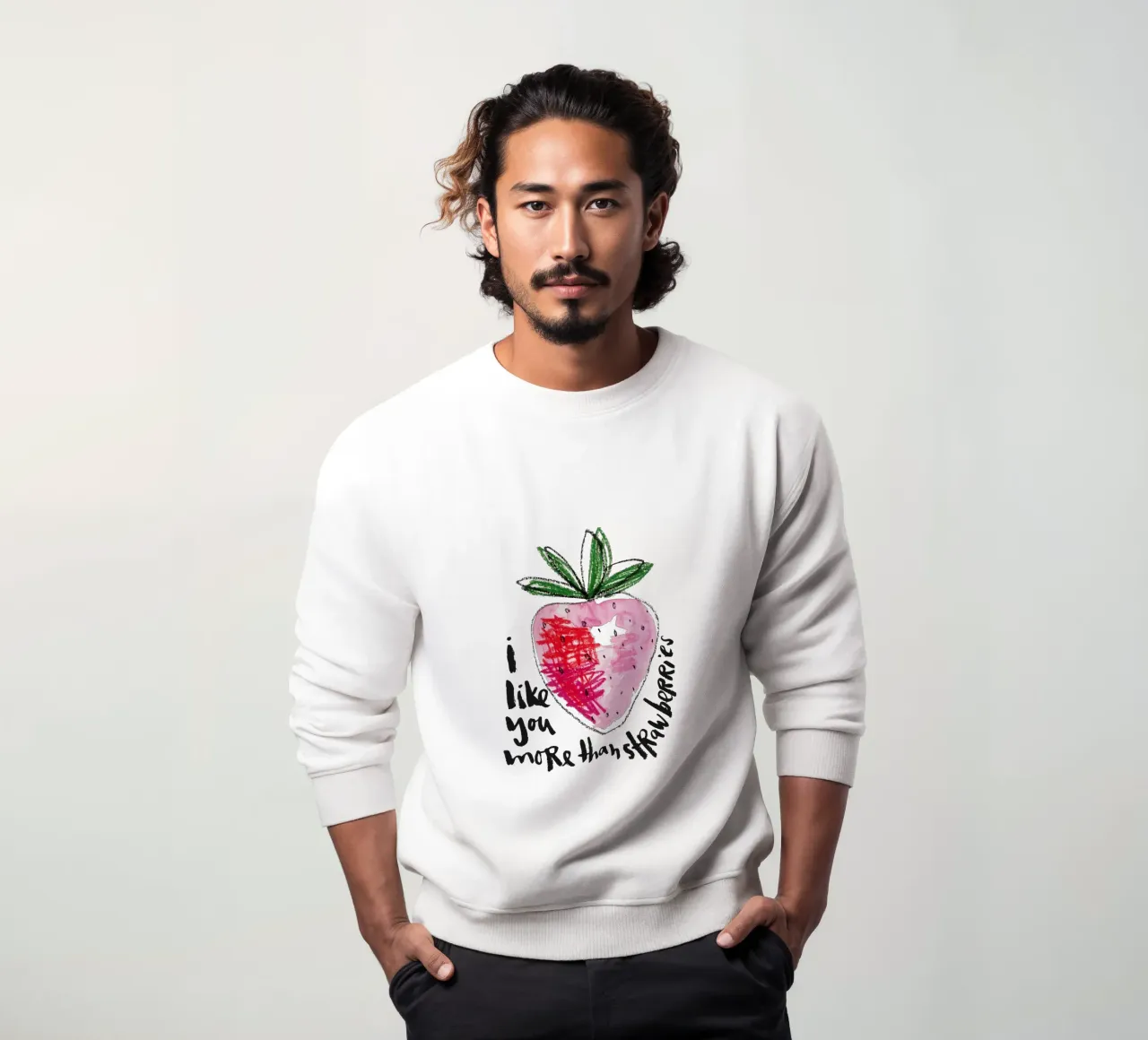 More than strawberries felpa da Brushmeetspaper