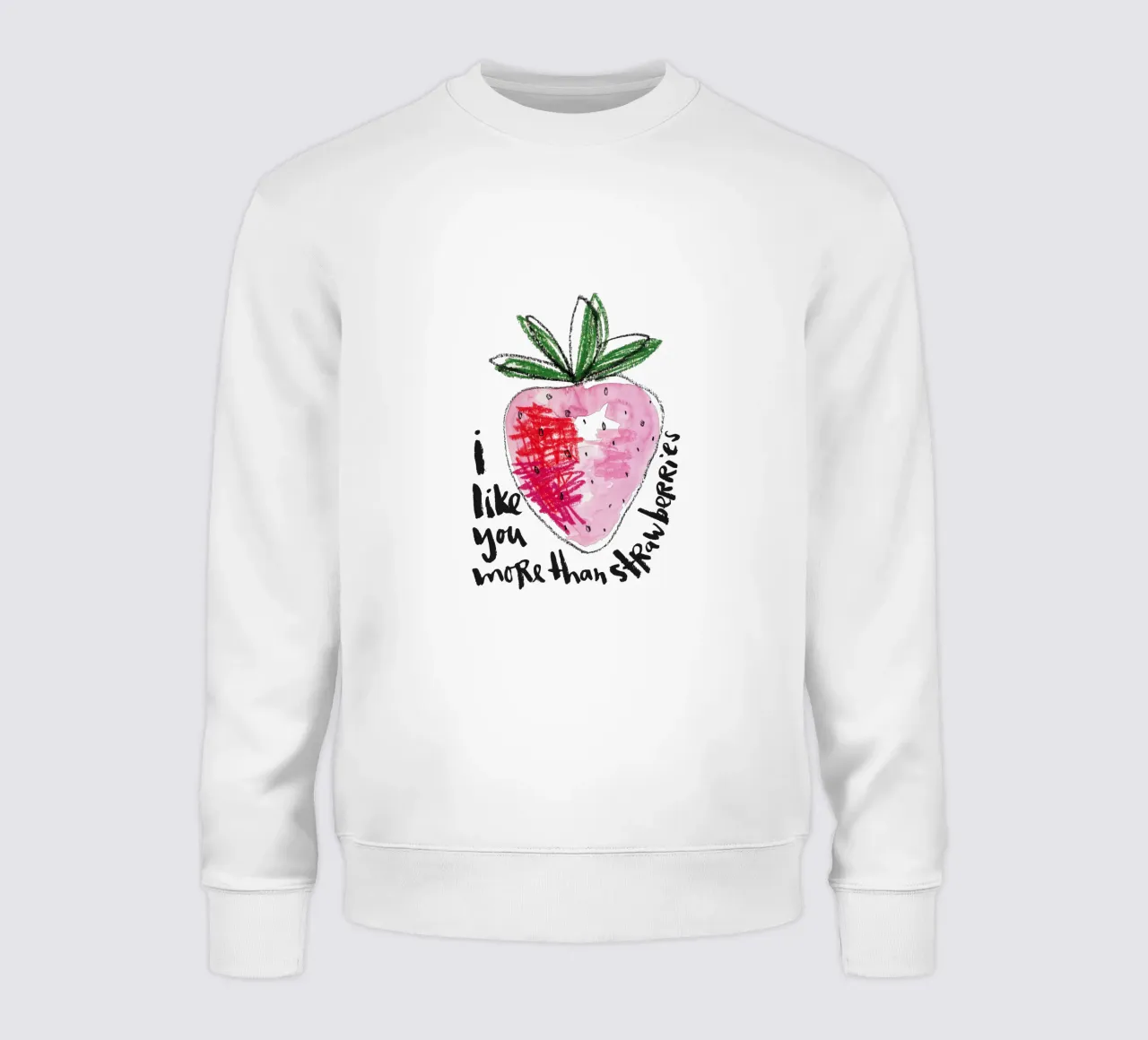 More than strawberries felpa da Brushmeetspaper