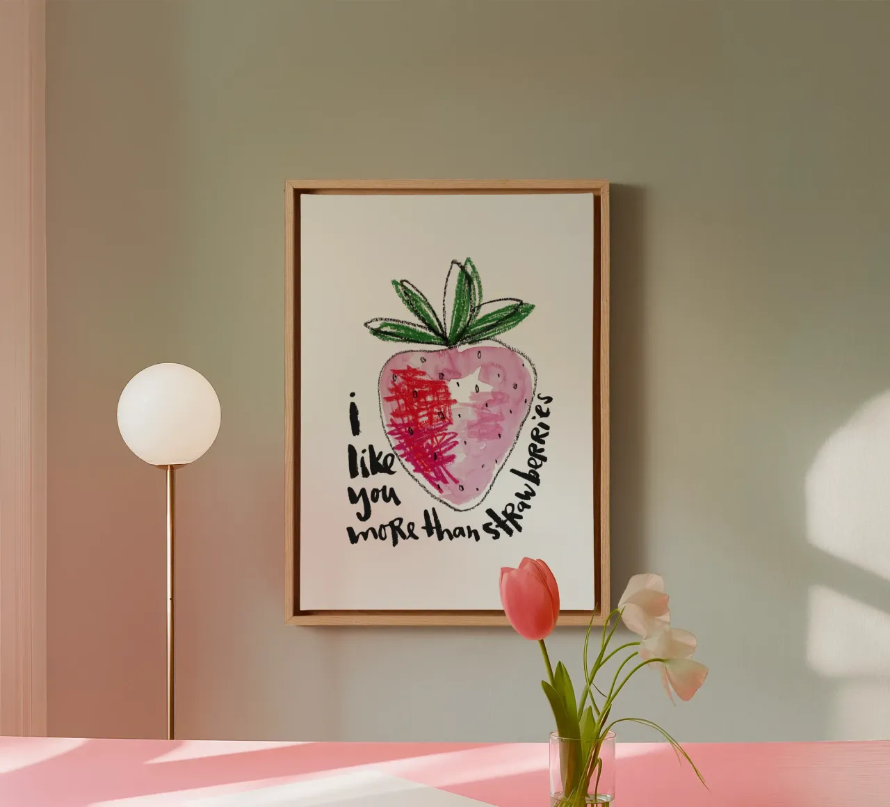 More than strawberries tela da Brushmeetspaper