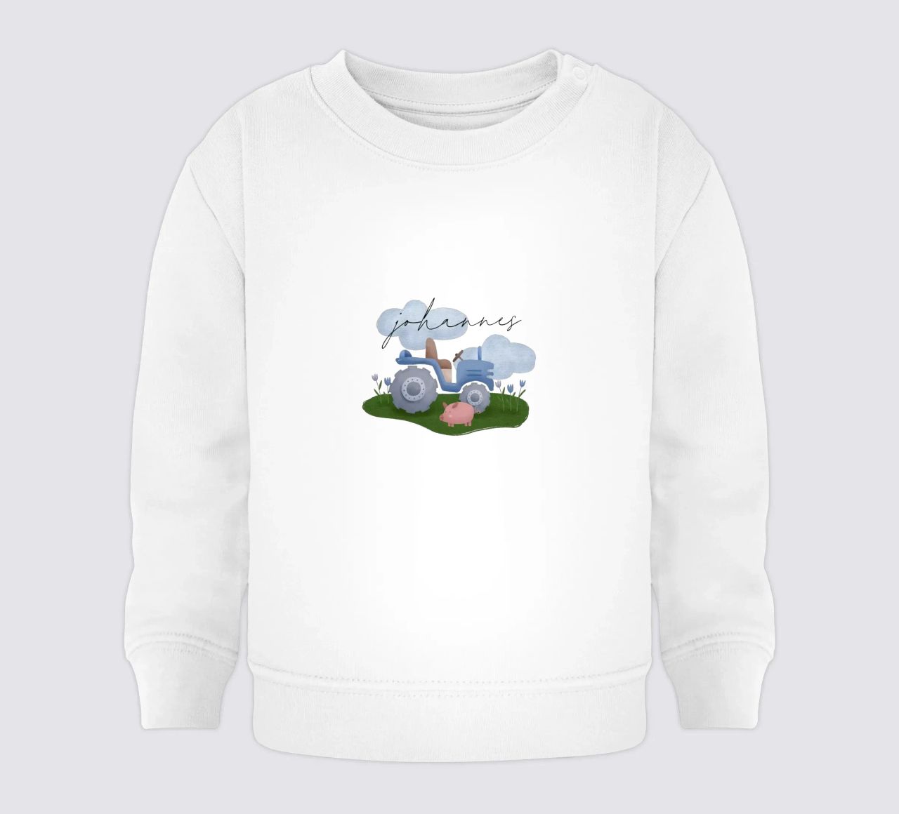 Trattore felpa neonato da pv design