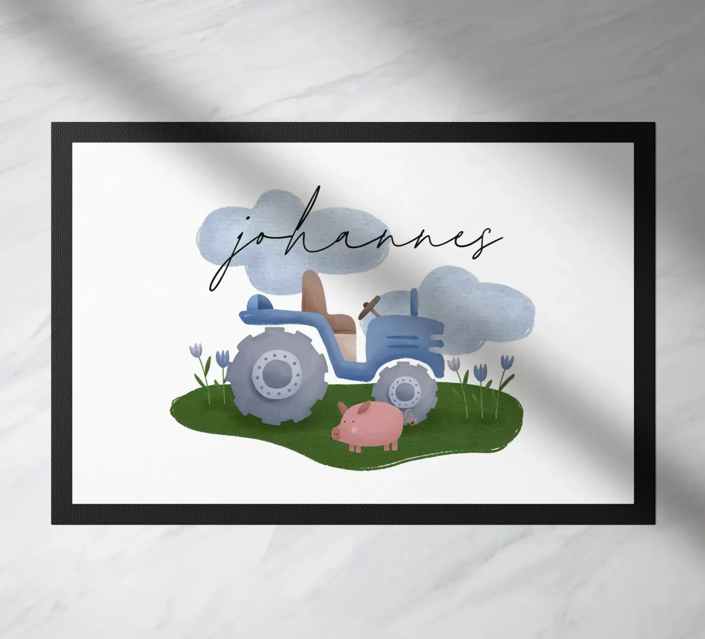 Tracteur paillasson de we line studio - design