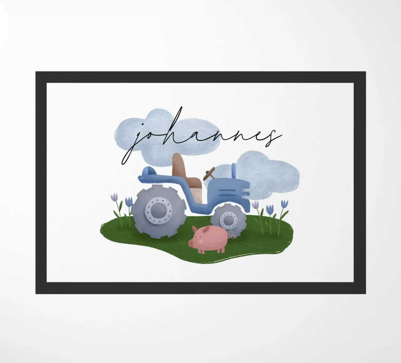 Tractor doormat by we line studio - design