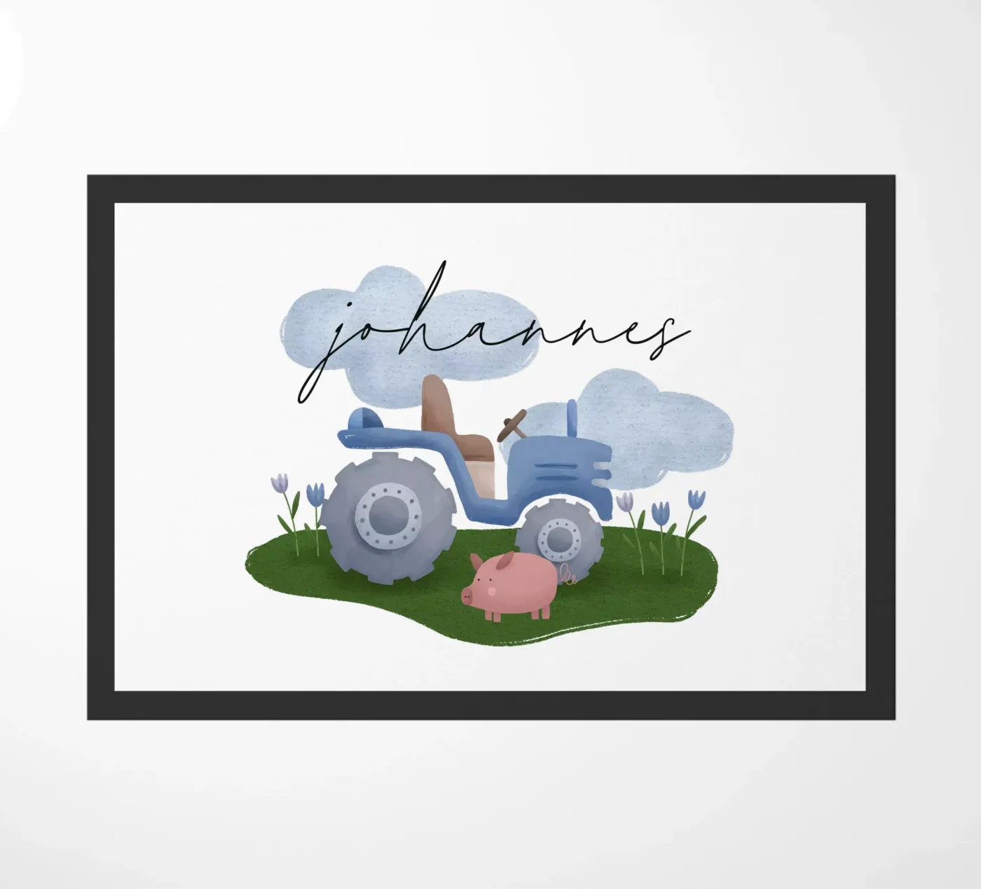 Tracteur paillasson de we line studio - design