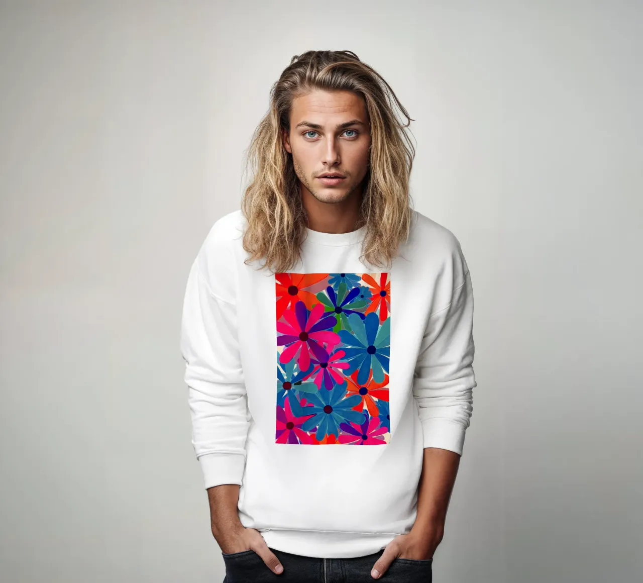 FLOWER POWER felpa da Tine