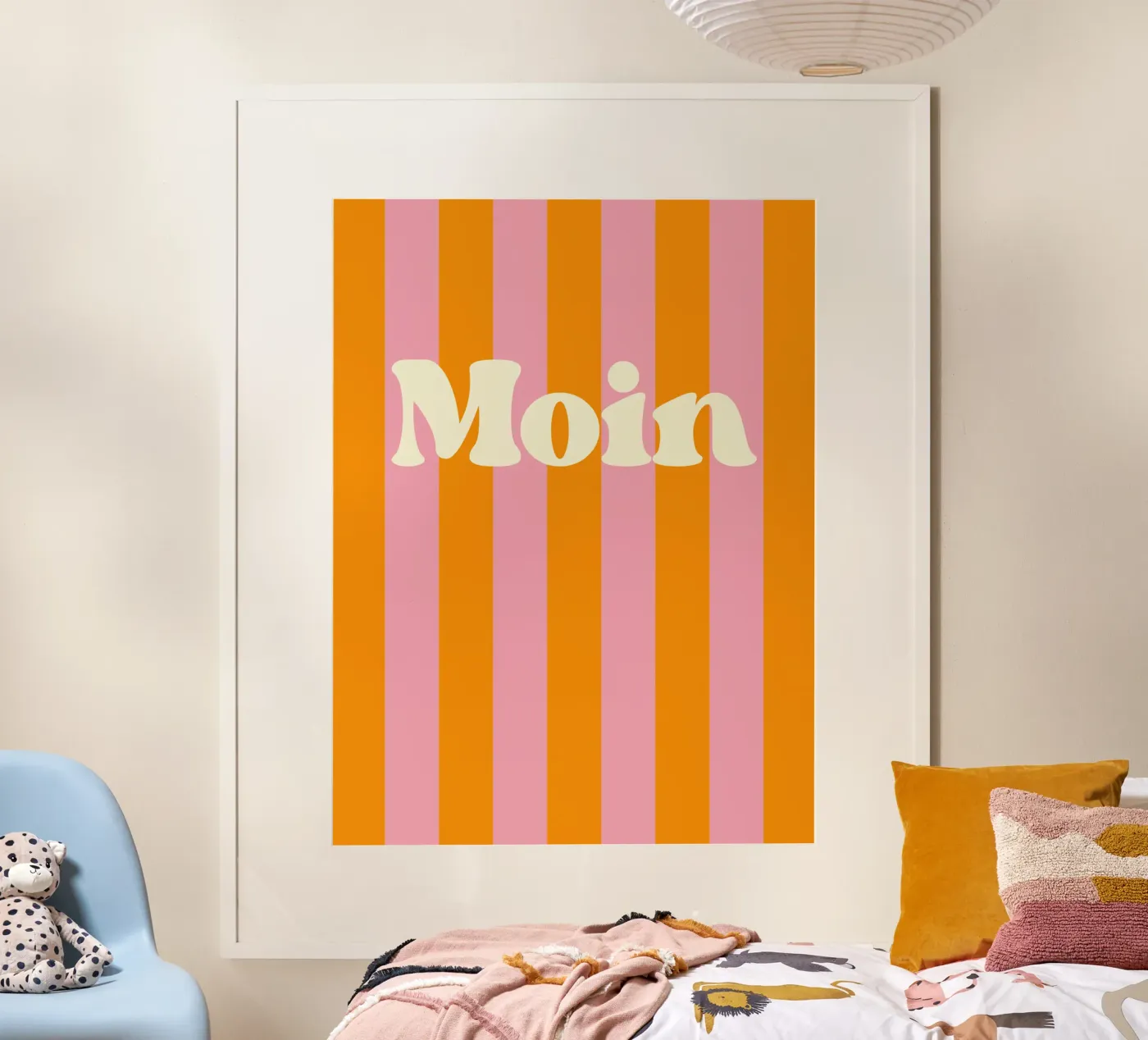 Moin gestreift poster da NoordalLiving