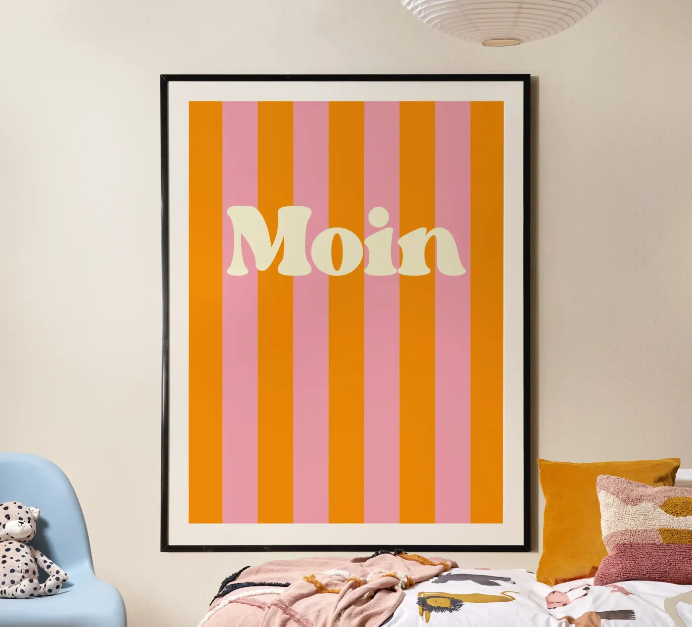 Moin gestreift poster da NoordalLiving
