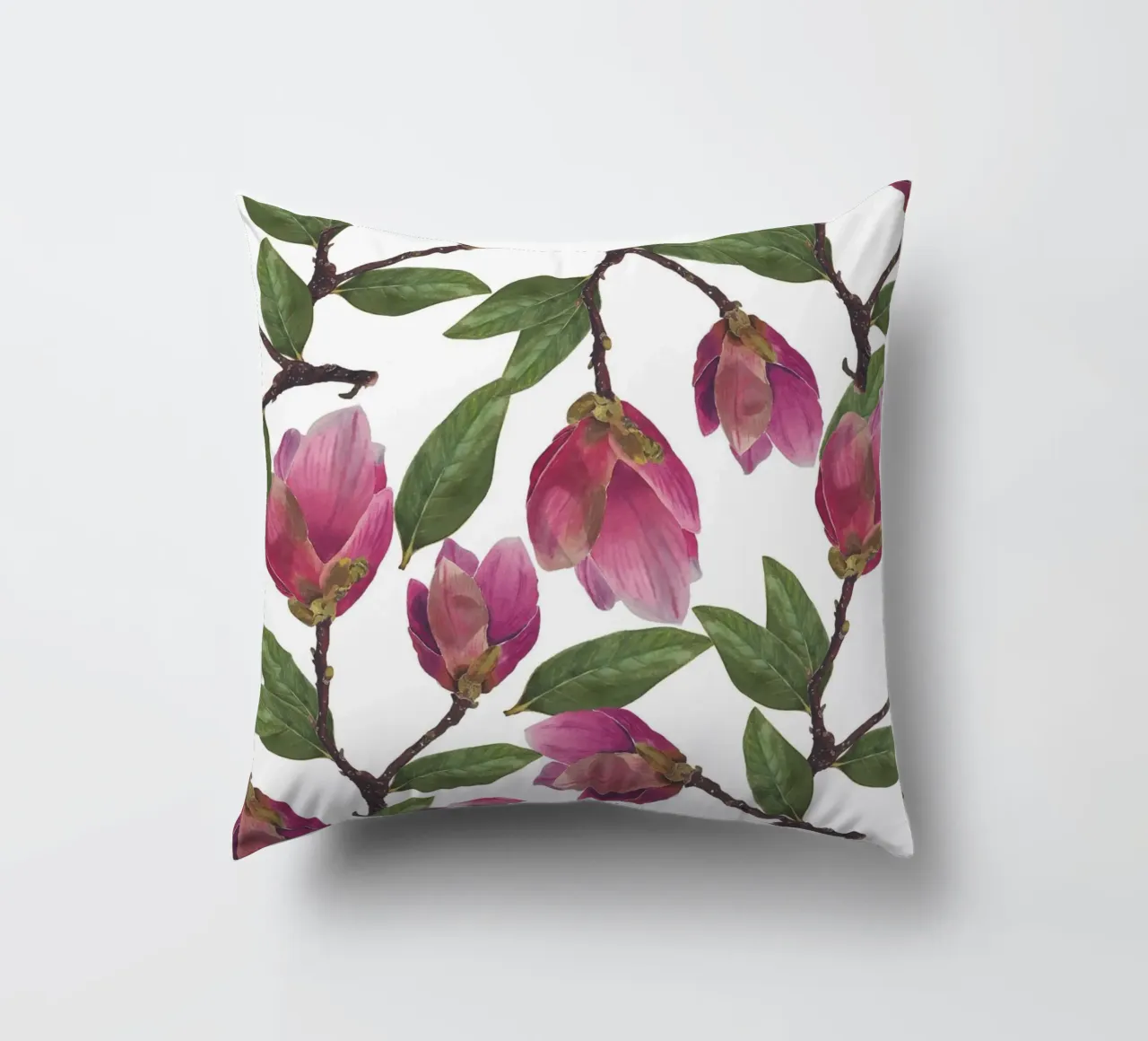 Magnolia Pattern cuscino da Victoriabeyer