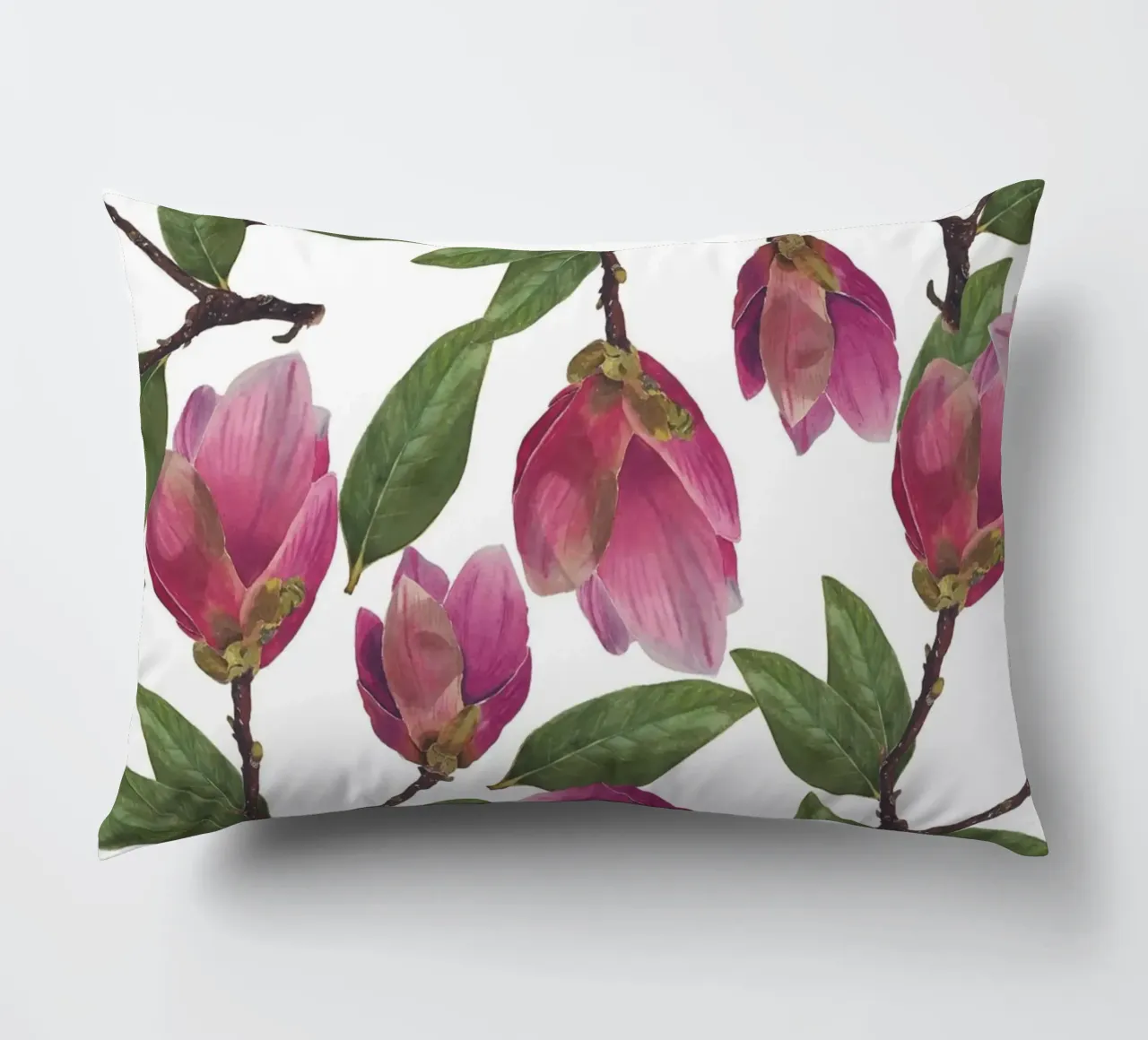 Magnolia Pattern cuscino da Victoriabeyer