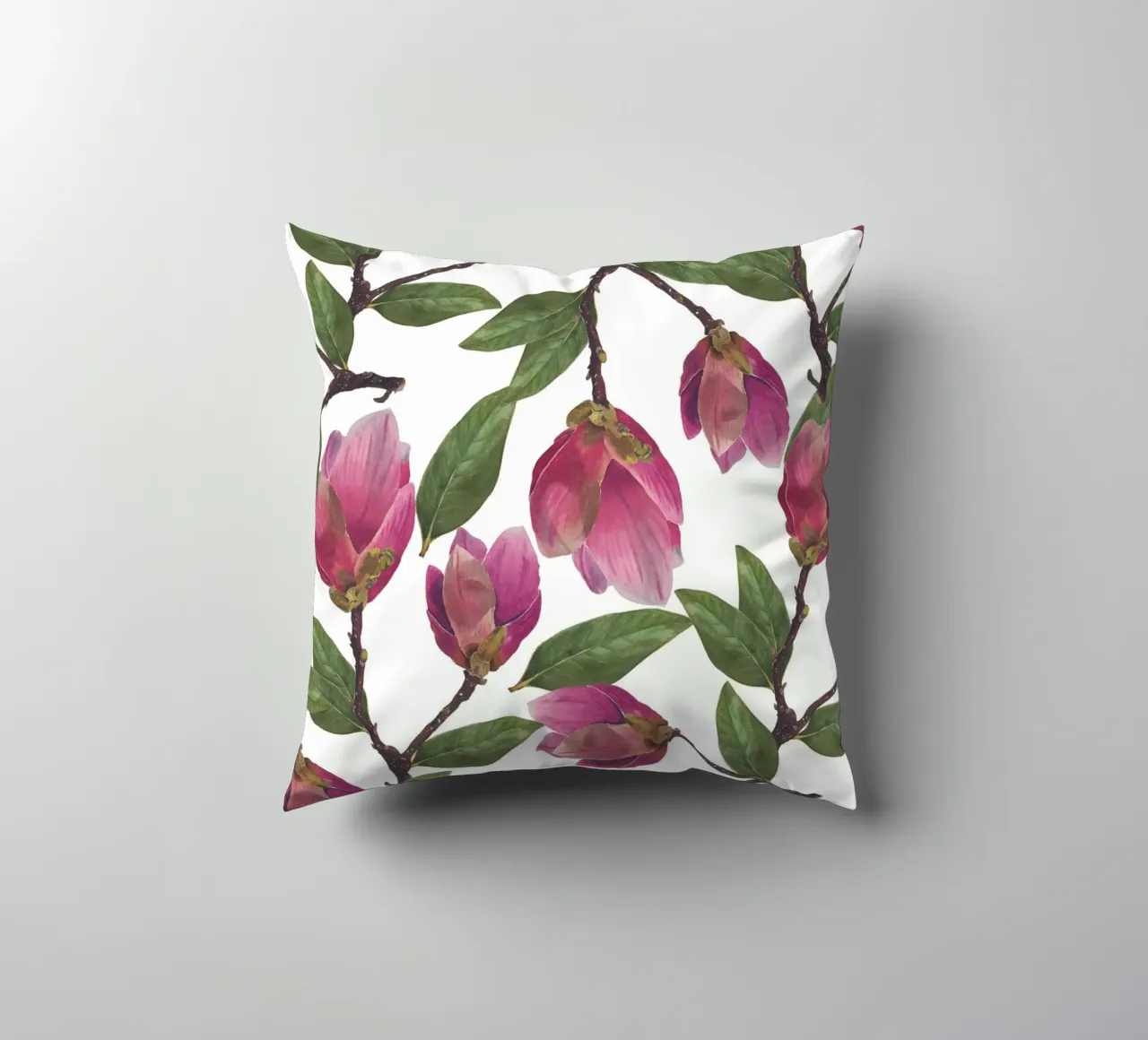 Magnolia Pattern cuscino da Victoriabeyer