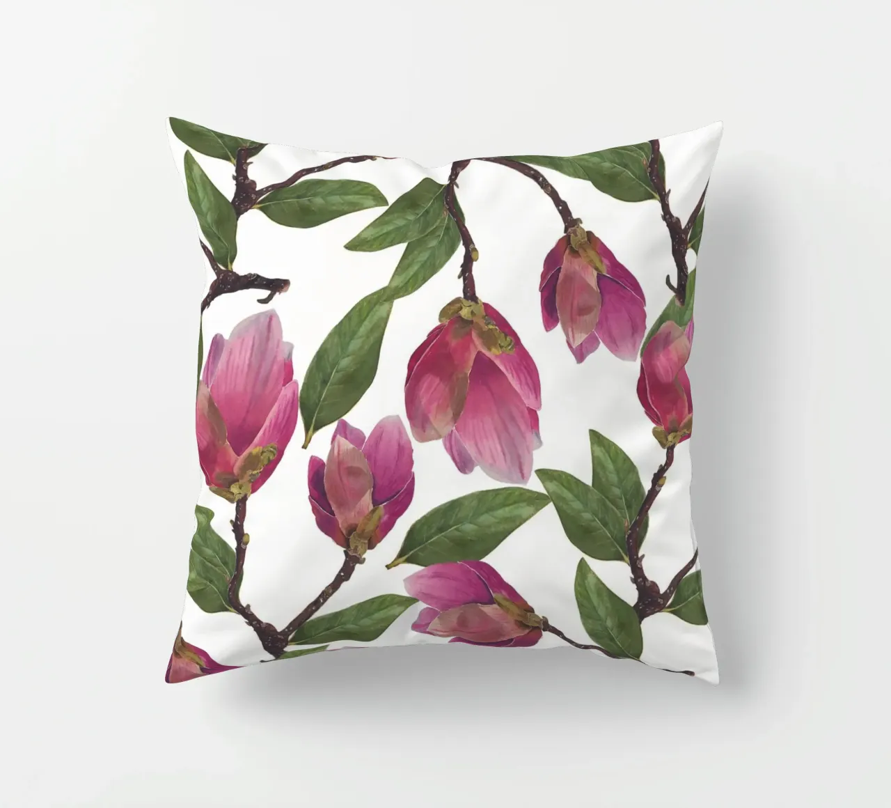Magnolia Pattern cuscino da Victoriabeyer