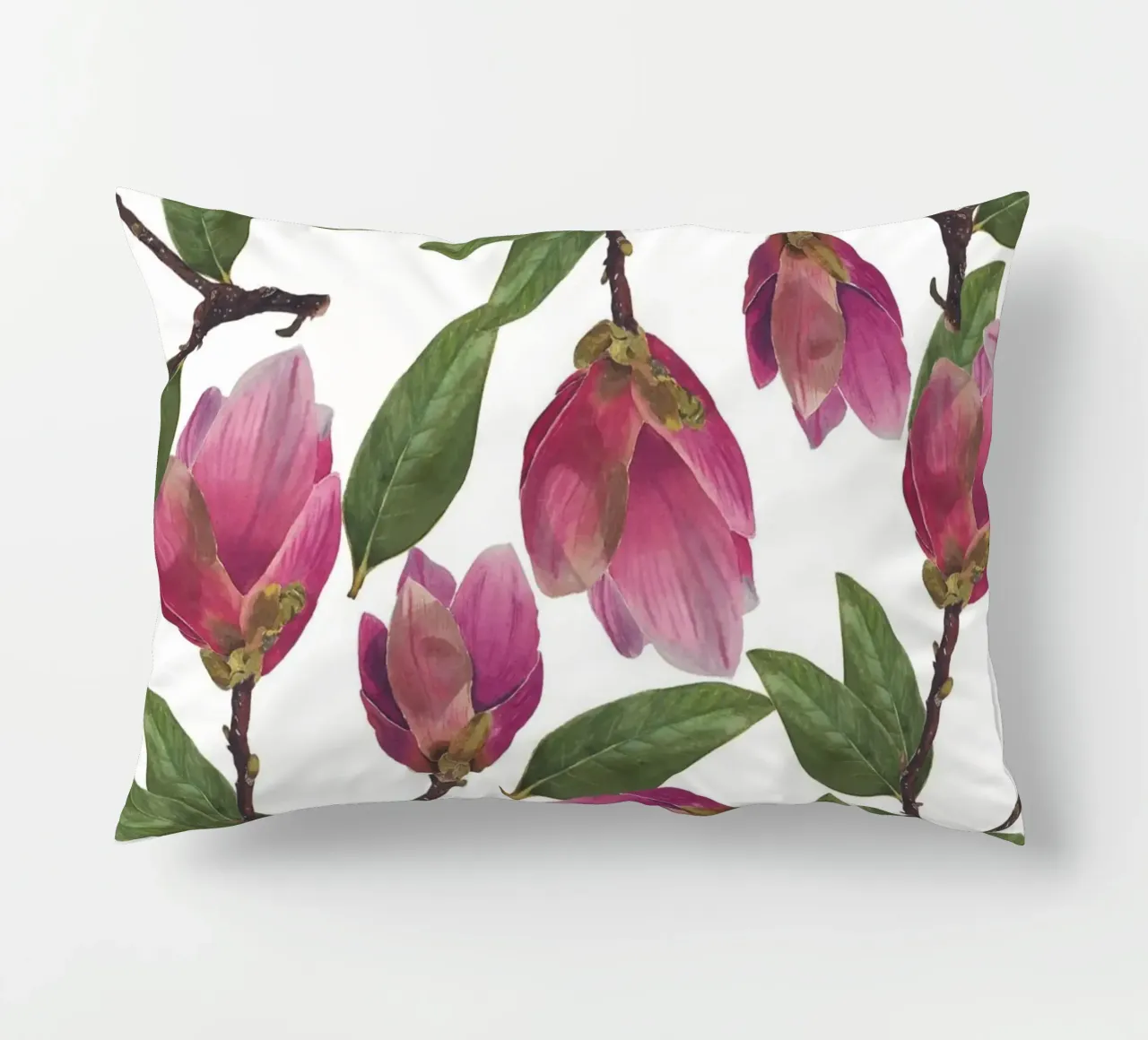Magnolia Pattern cuscino da Victoriabeyer