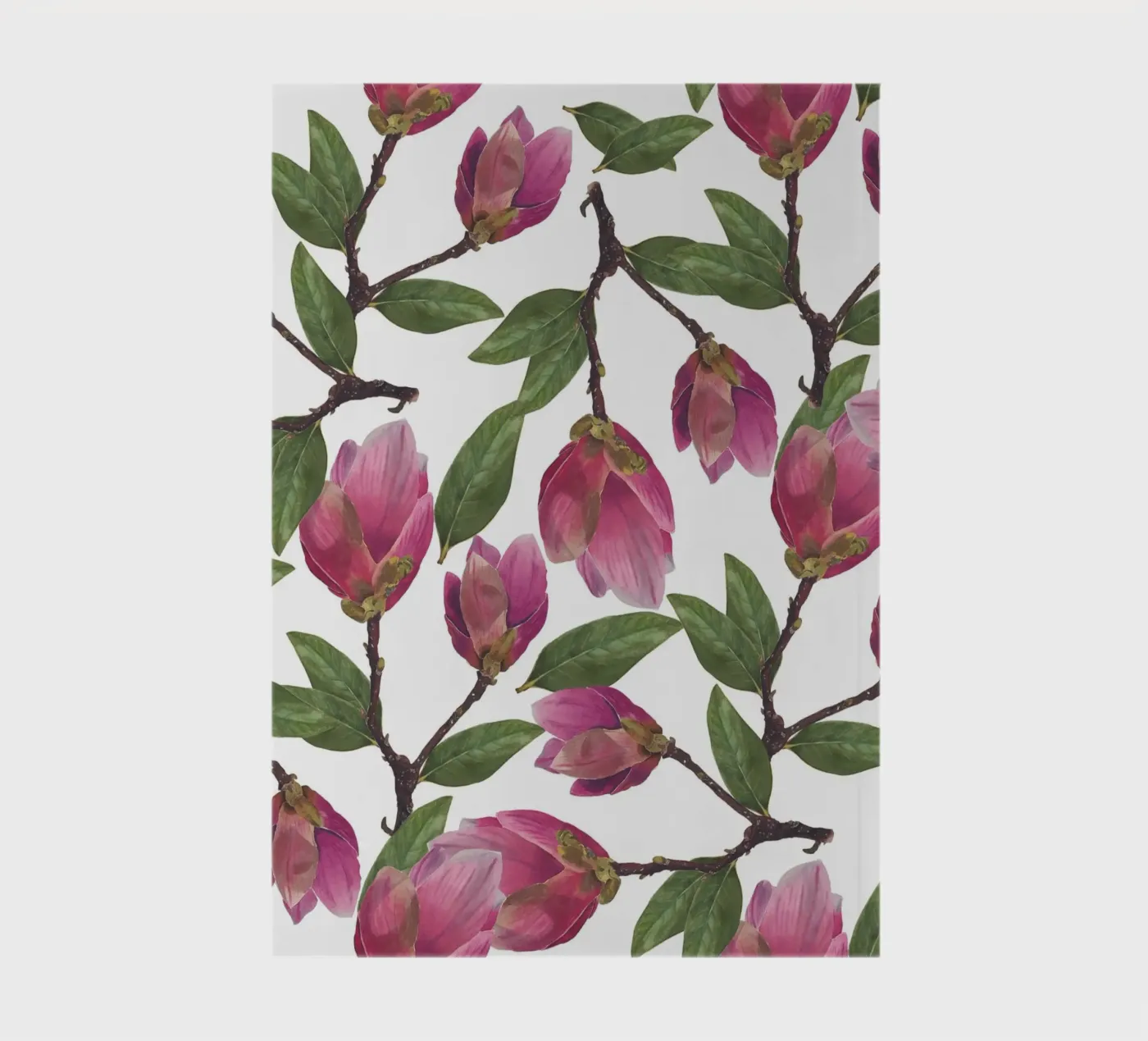 Magnolia Pattern carnet de Studio Fuchsia
