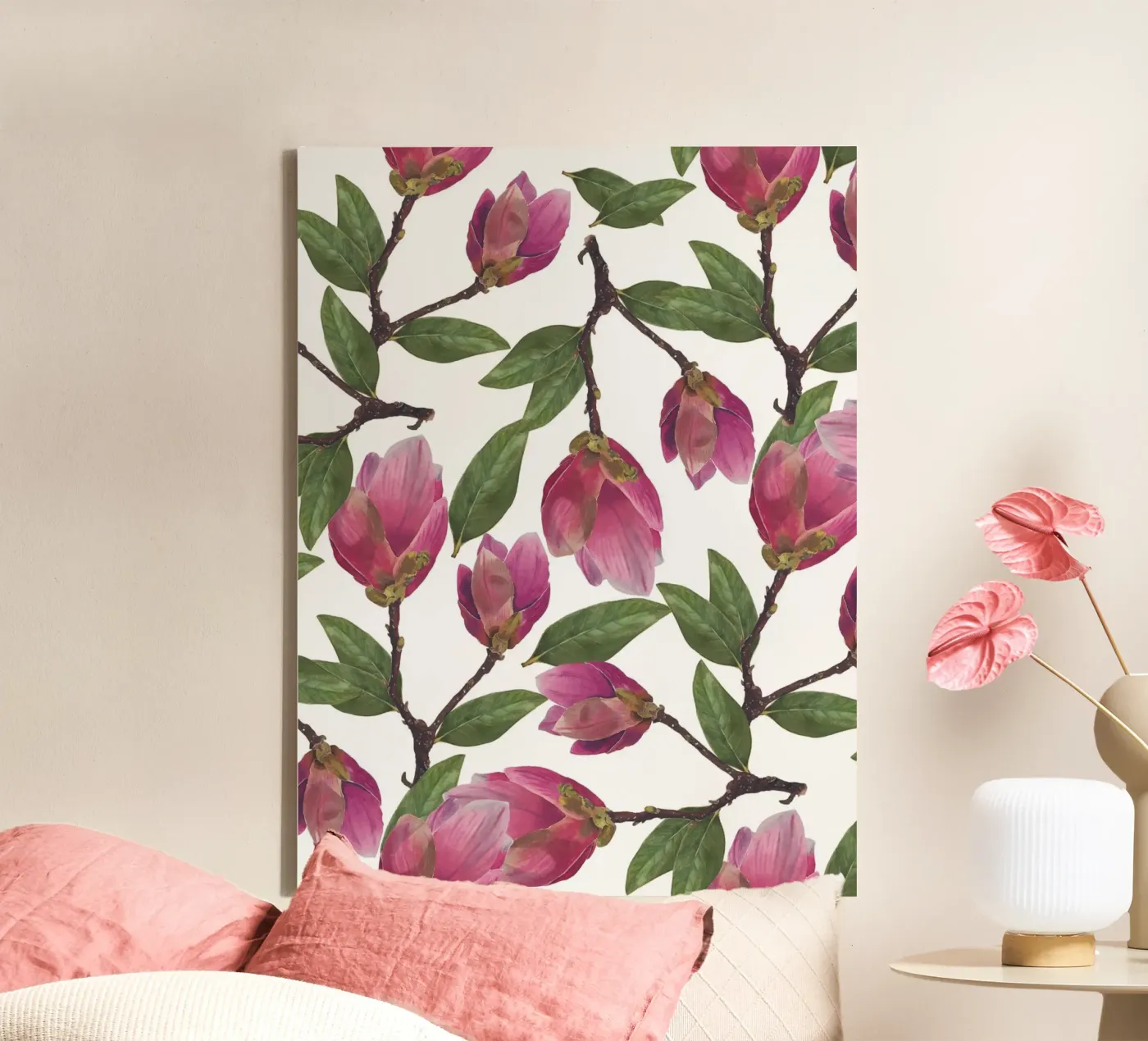Magnolia Pattern tela da Studio Fuchsia