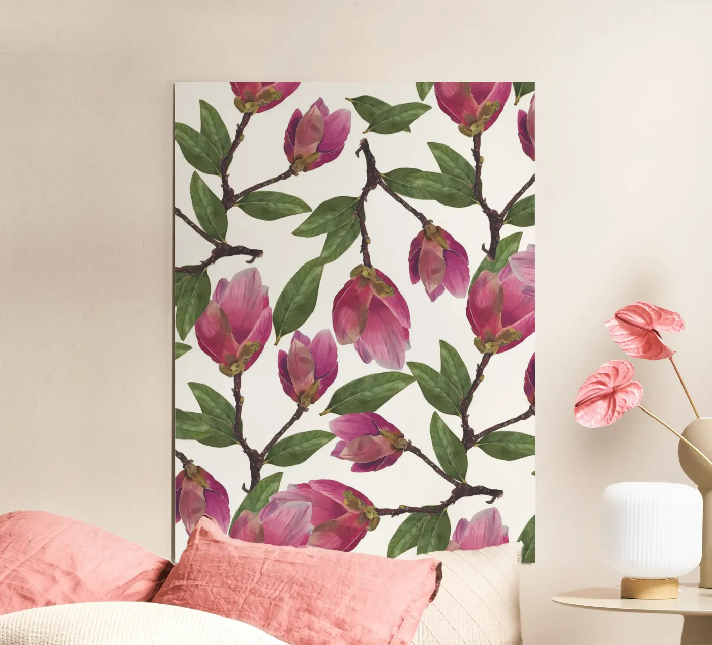 Magnolia Pattern poster da Studio Fuchsia