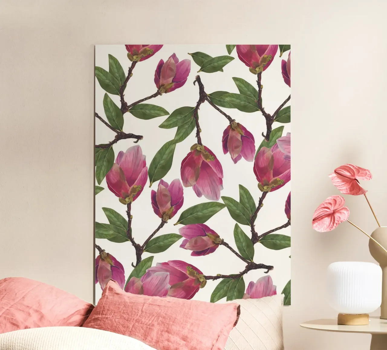 Magnolia Pattern carta hahnemühle da Victoriabeyer