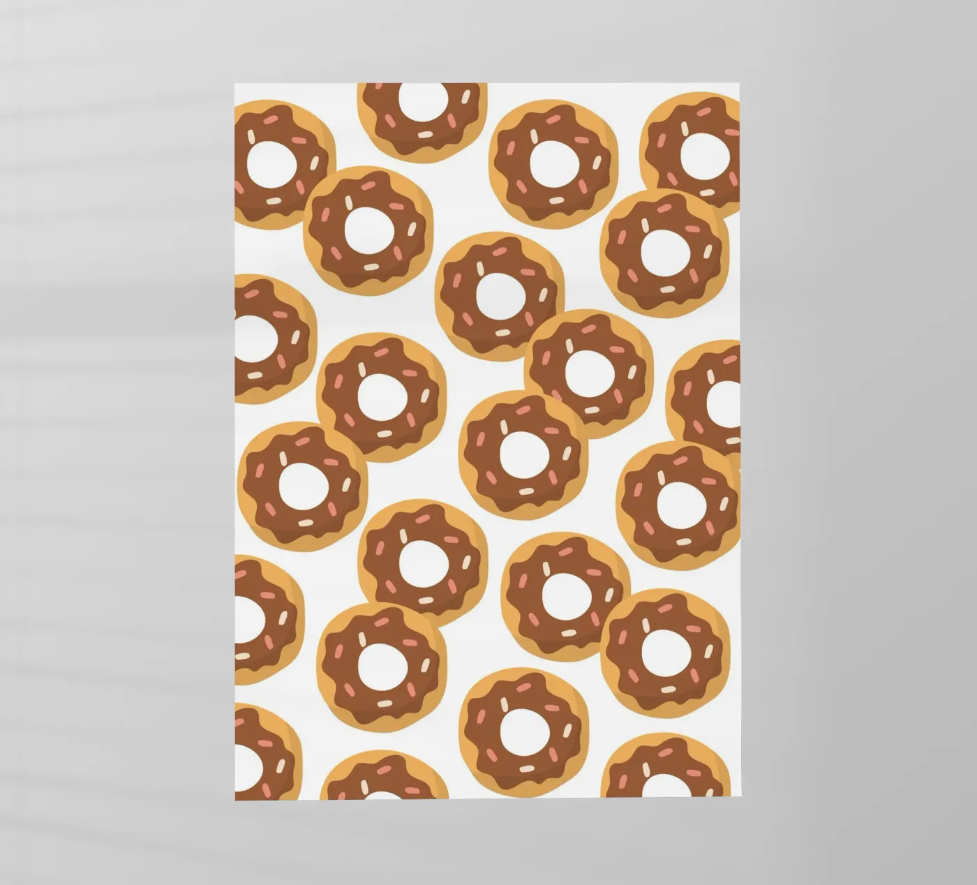 Donuts pattern Backlit Folie von Happypatterns
