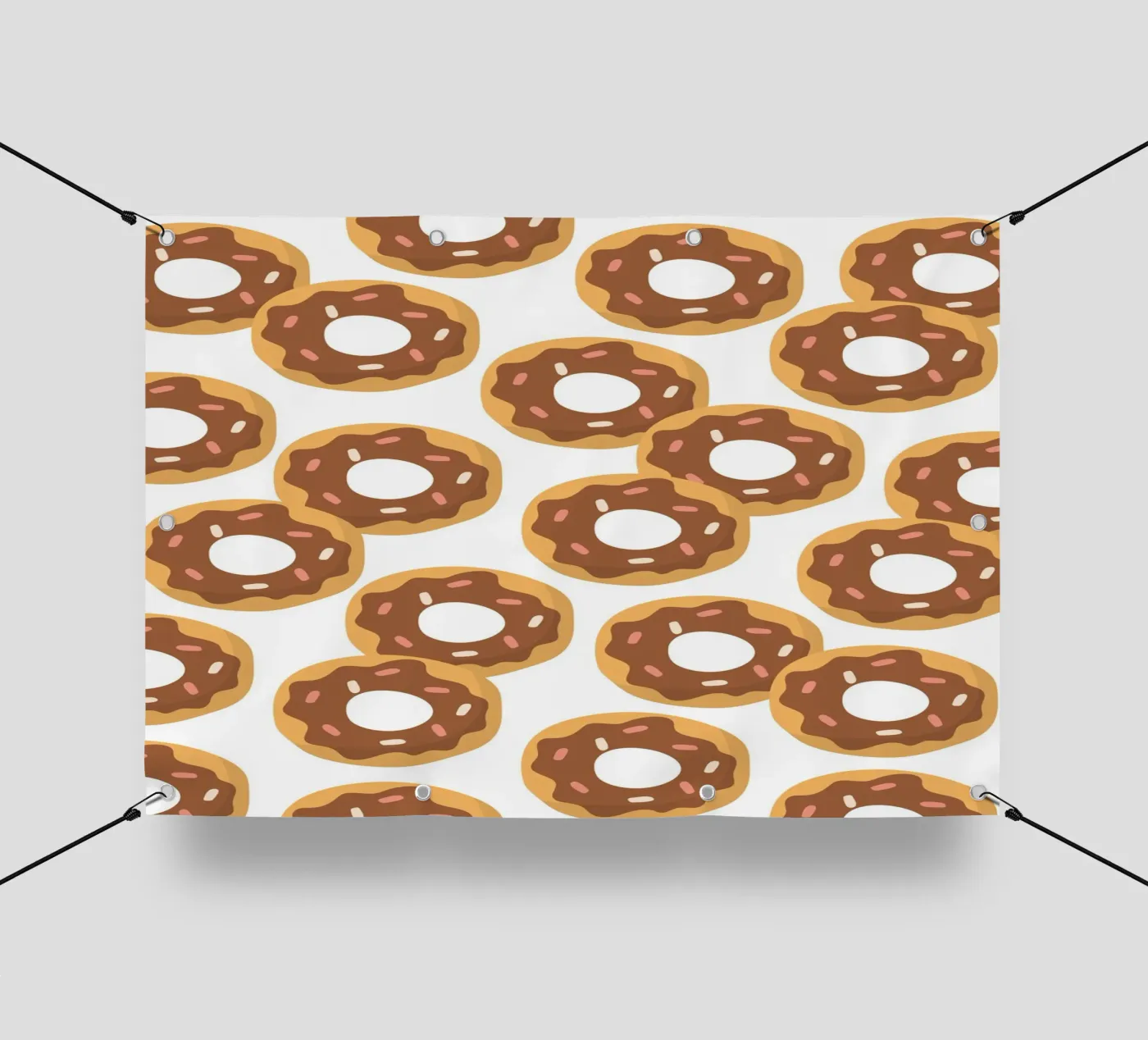 Donuts pattern PVC Plane von Happypatterns