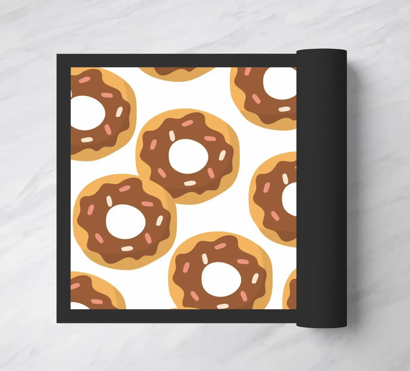 Donuts pattern paillasson de Happypatterns