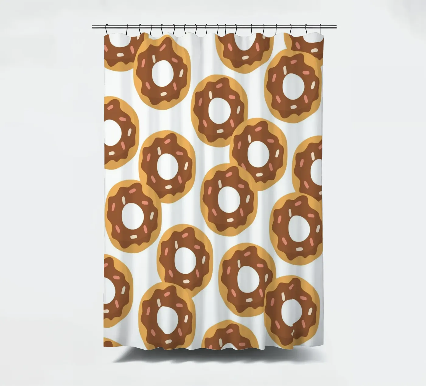 Donuts pattern Duschvorhang von Happypatterns