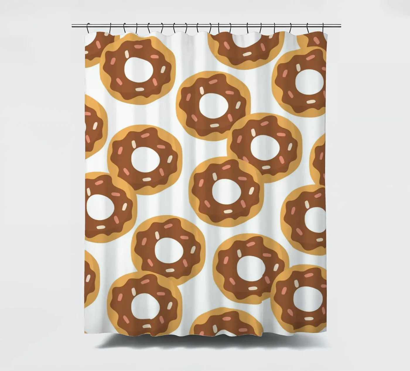 Donuts pattern Duschvorhang von Happypatterns