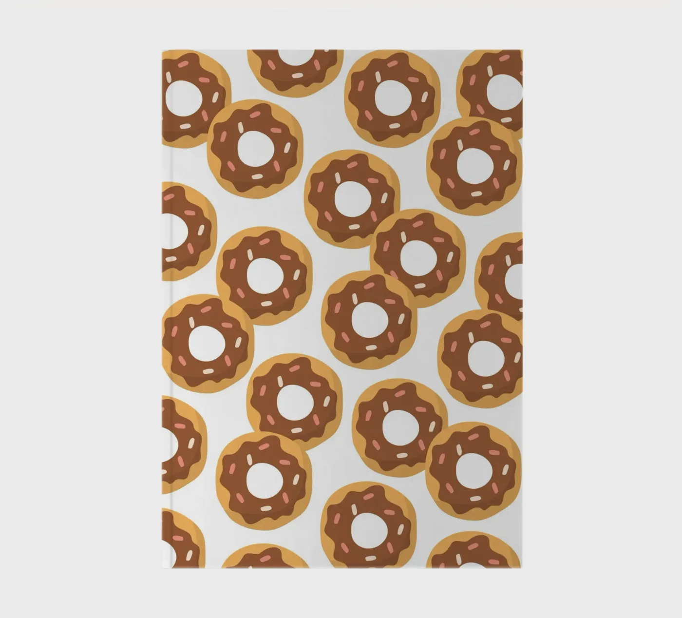 Donuts pattern quaderno da Happypatterns