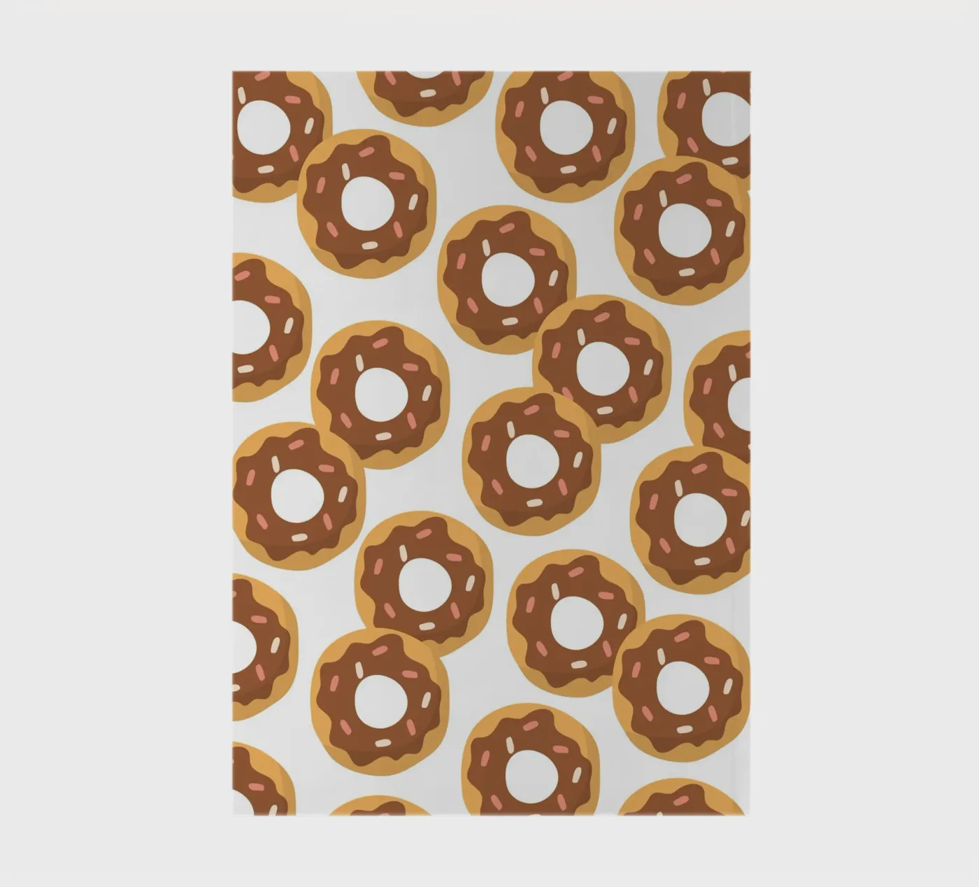 Donuts pattern quaderno da Happypatterns
