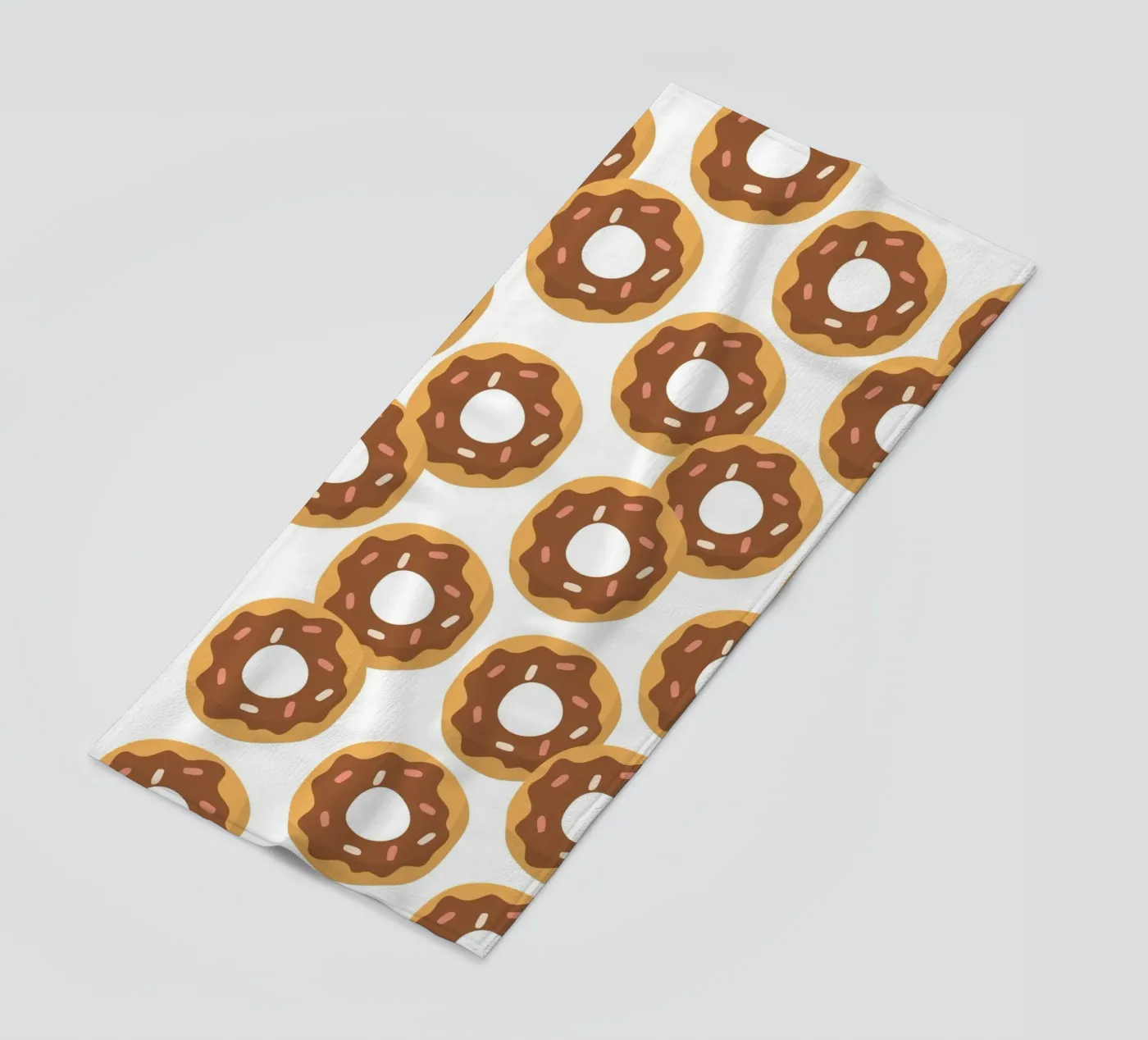 Donuts pattern Strandtuch von Happypatterns