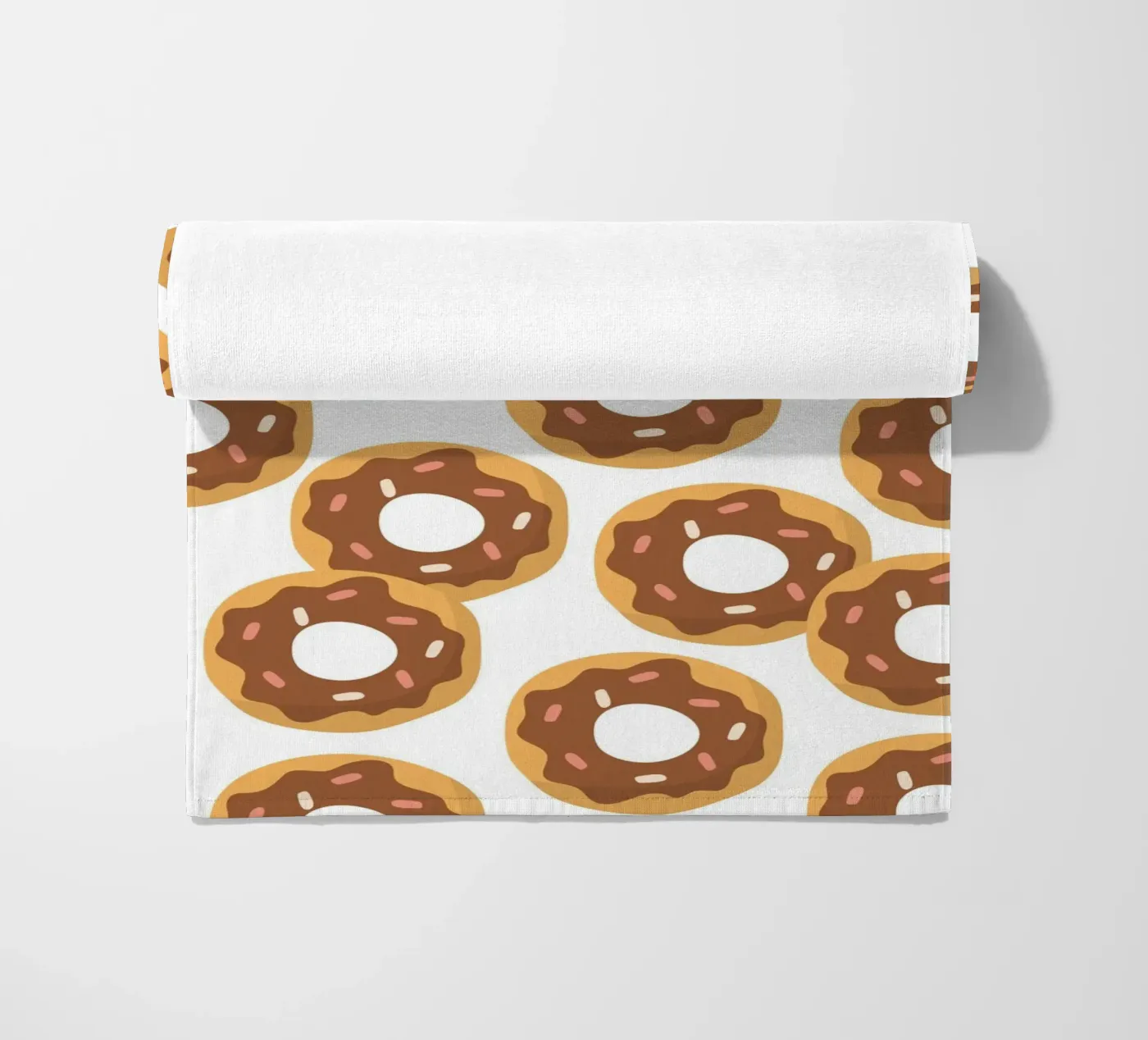 Donuts pattern Strandtuch von Happypatterns