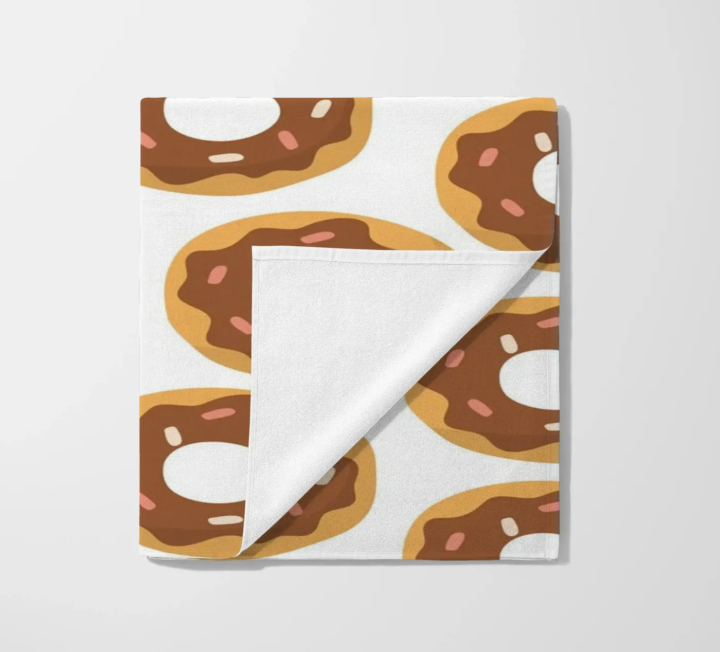 Donuts pattern Strandtuch von Happypatterns