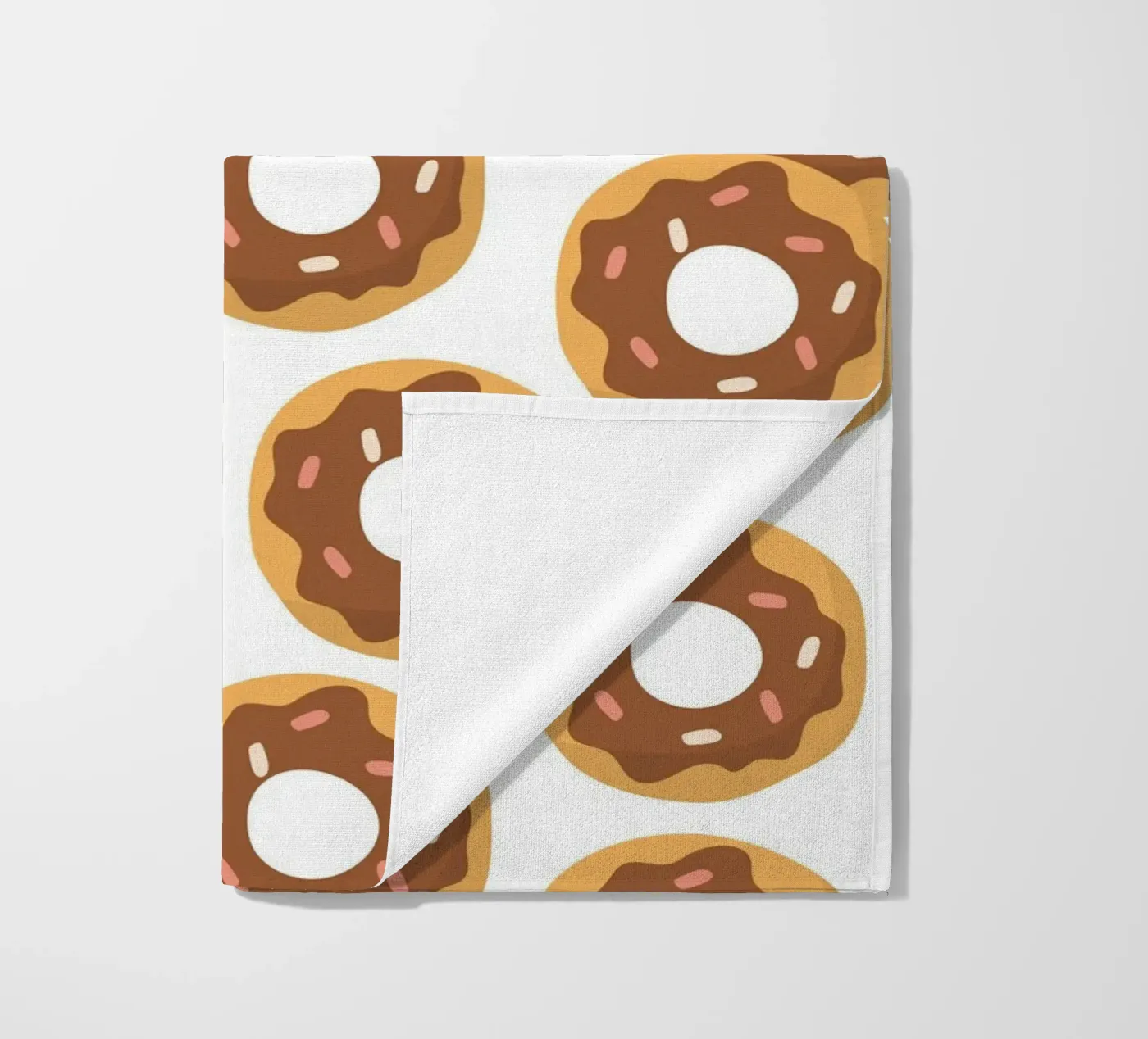Donuts pattern Strandtuch von Happypatterns
