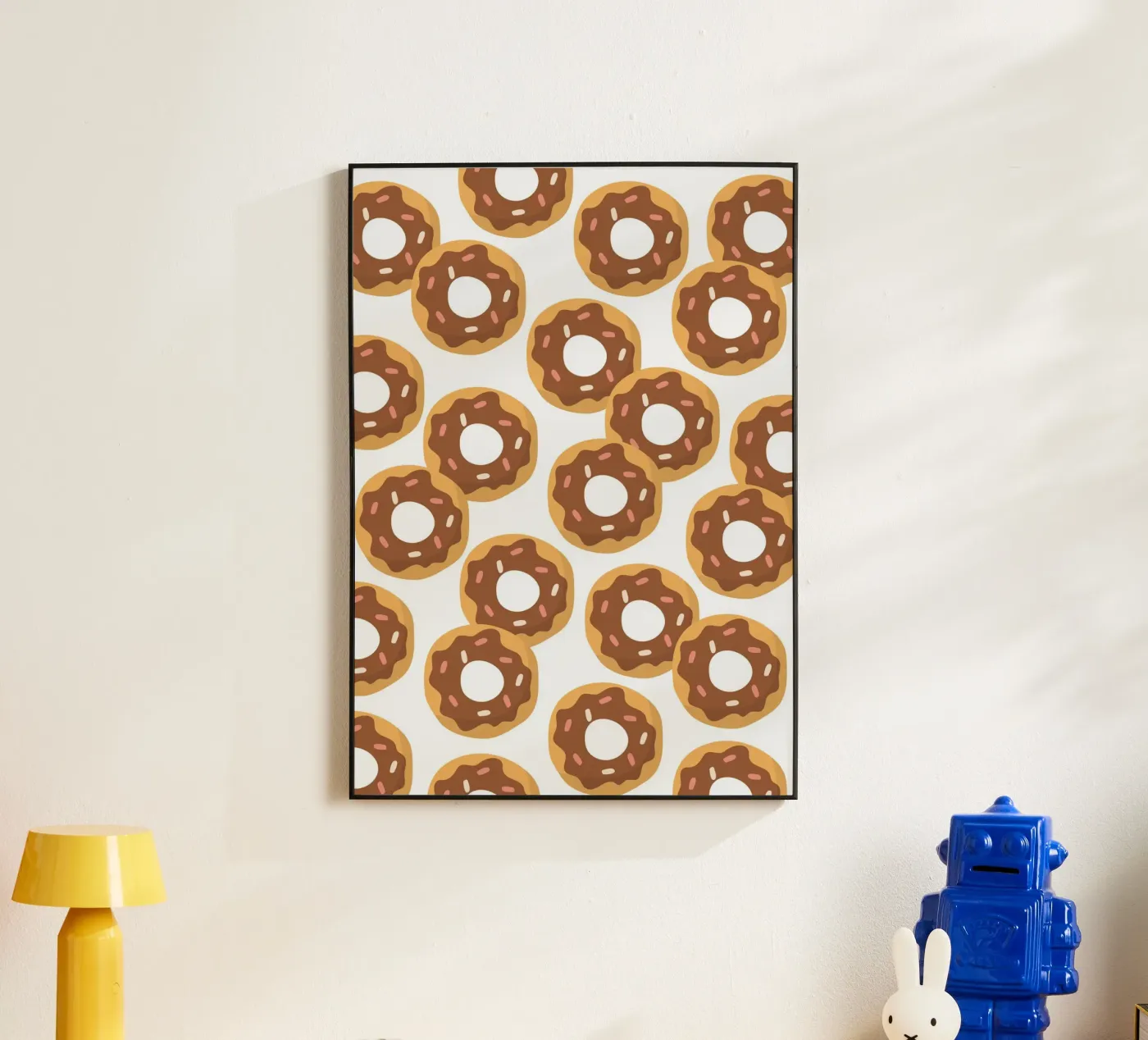 Donuts pattern Forex-Platte von Happypatterns